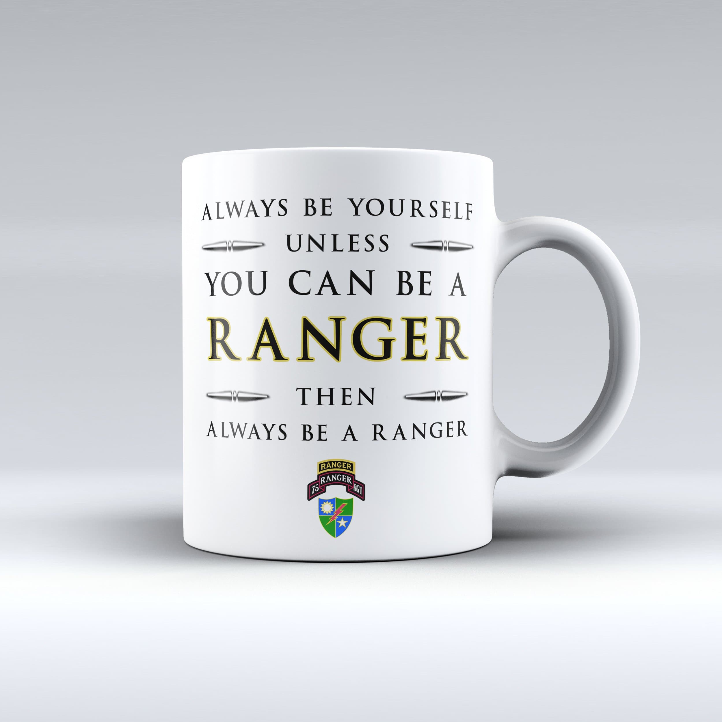 Army Rangers Mug Army Mug US Army Rangers Ceramic Mug 15OZ