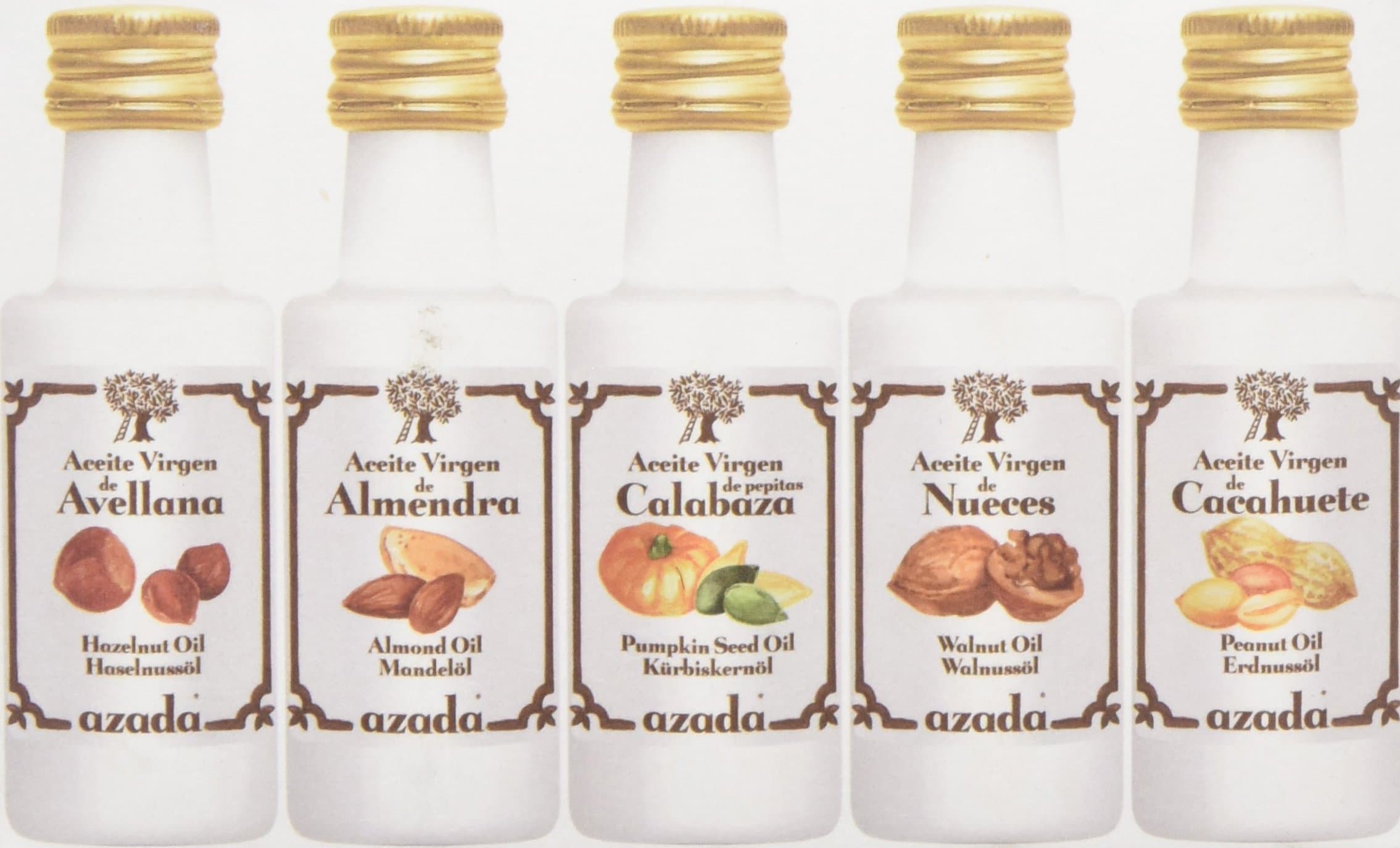 Azada Virgin Cold Pressed Nut Oils Gift Box