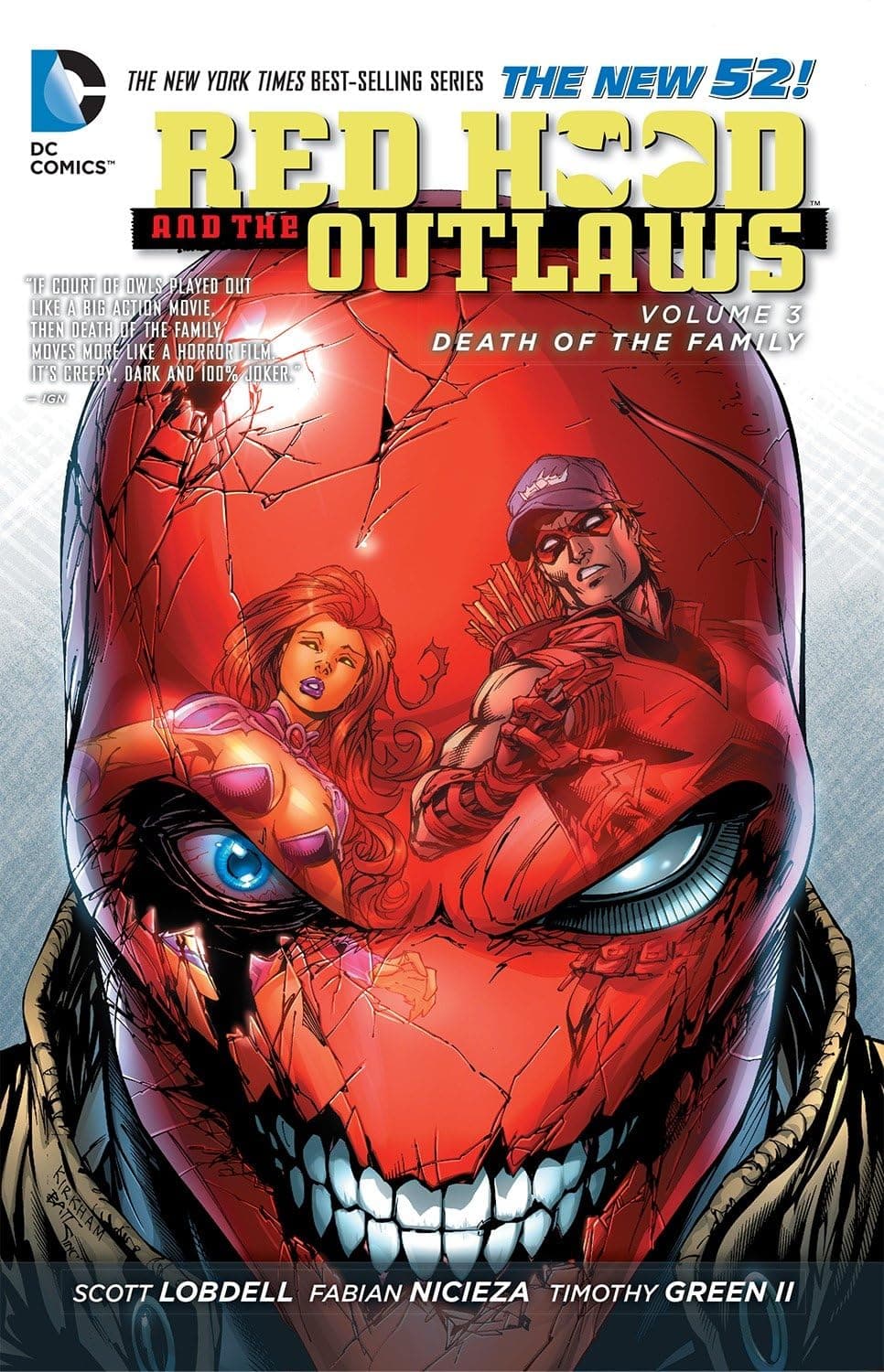 Red Hood and the Outlaws Volume 3: Death of the Family TP (The New 52): Death Of The Family (The New 52) (Red Hood and the Outlaws, 3) Paperback – 10 Dec. 2013