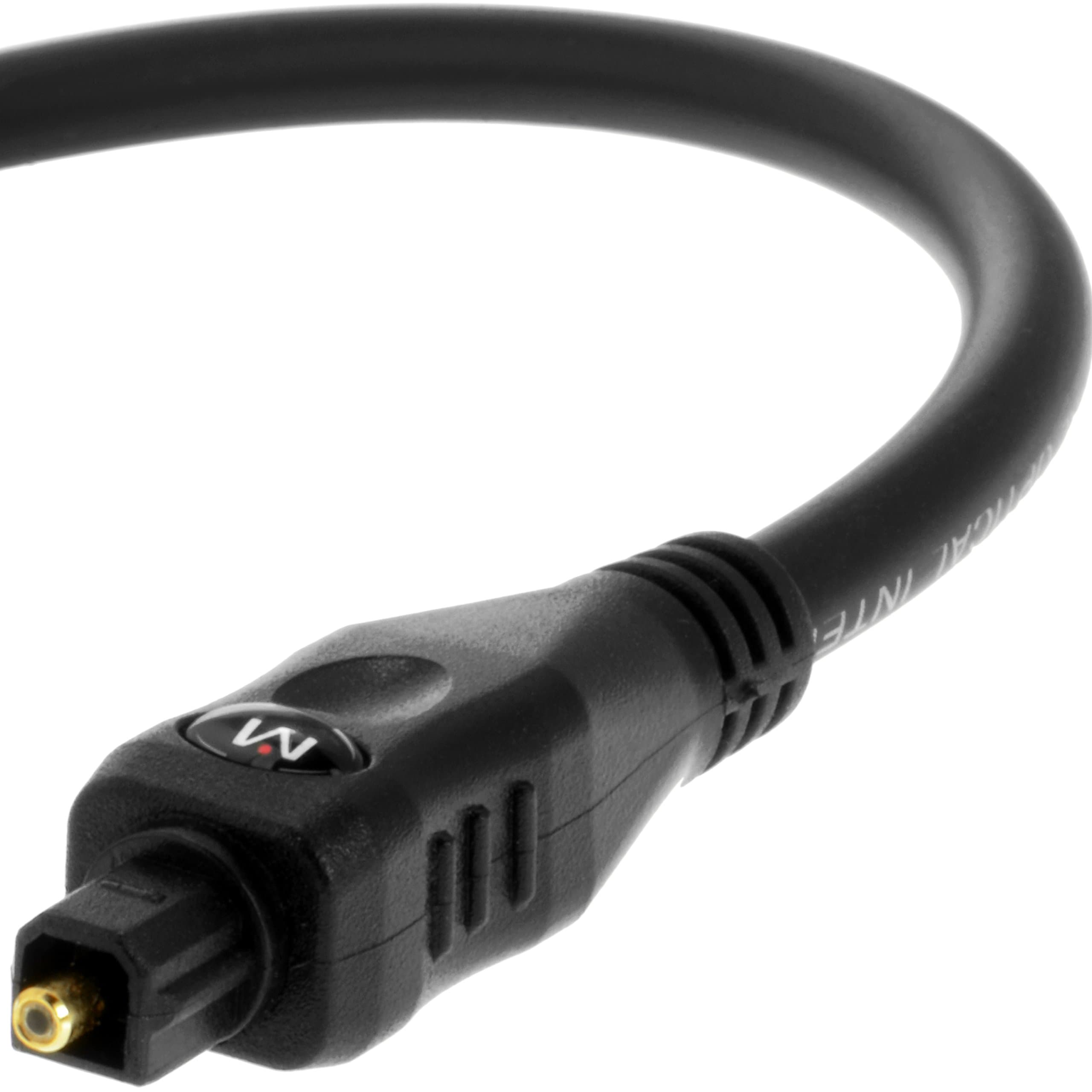 MediabridgeToslink Cable (10 Feet) - Optical Digital Audio Cable