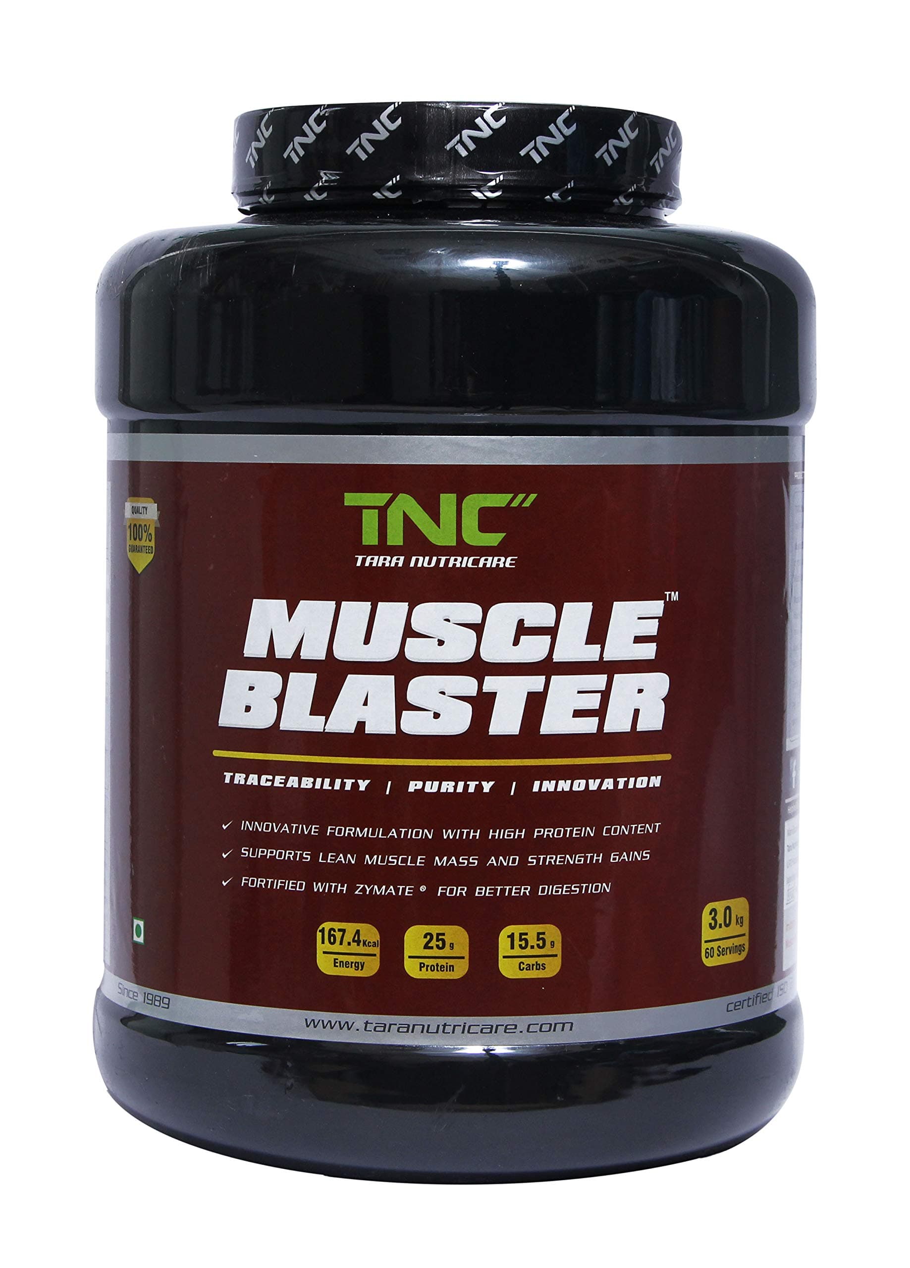 Tara Nutricare Muscle Blaster Supplement - 3 Kg (Strawberry)