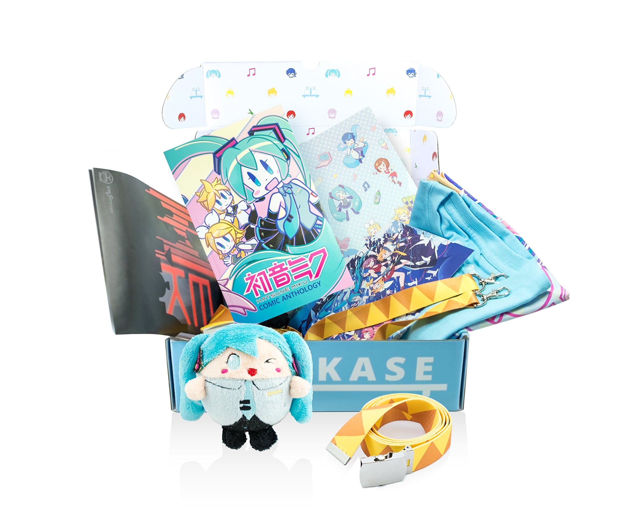 Omakase Hatsune Miku Exclusive Merchandise feat. Miku Tshirt Blue, Medium