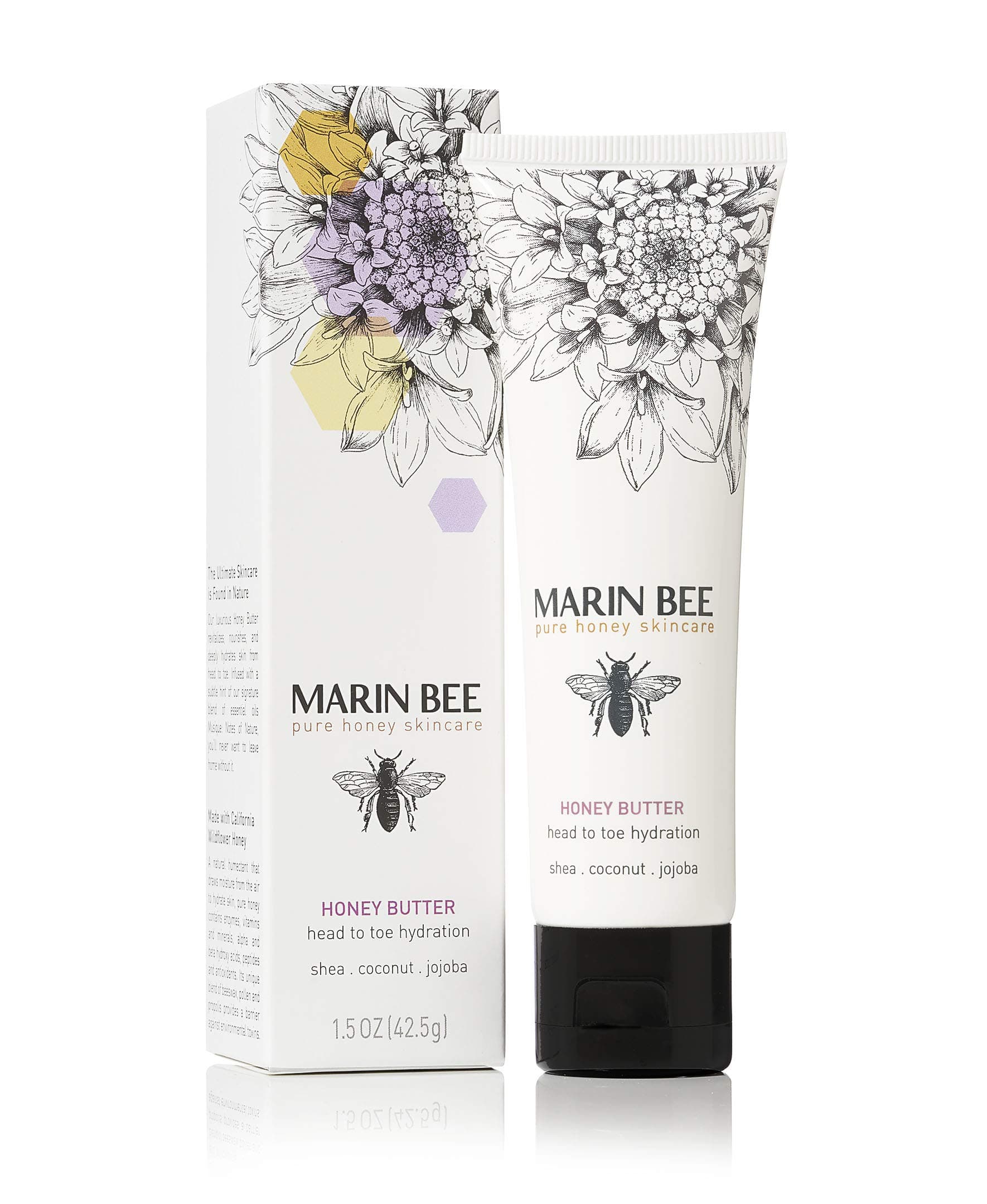 HONEY BUTTER Natural Cream for Hand and Body with hydrating Shea, Coconut and Jojoba Oil to repair and moisturize dry skin, soothe eczema…