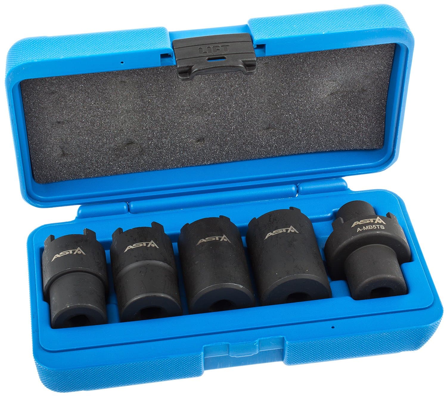 Slotted nut spanner set 5 pcs. Mercedes-Benz W107 W114 W115 W116 W123 W126 Rear Radi Aldicht HINTERA Sockets W460 W461 W463 Front Axle Wheel Bearing Nut Nuts Pins Wrench Drive Shafts Axle Shaft Flange Differential