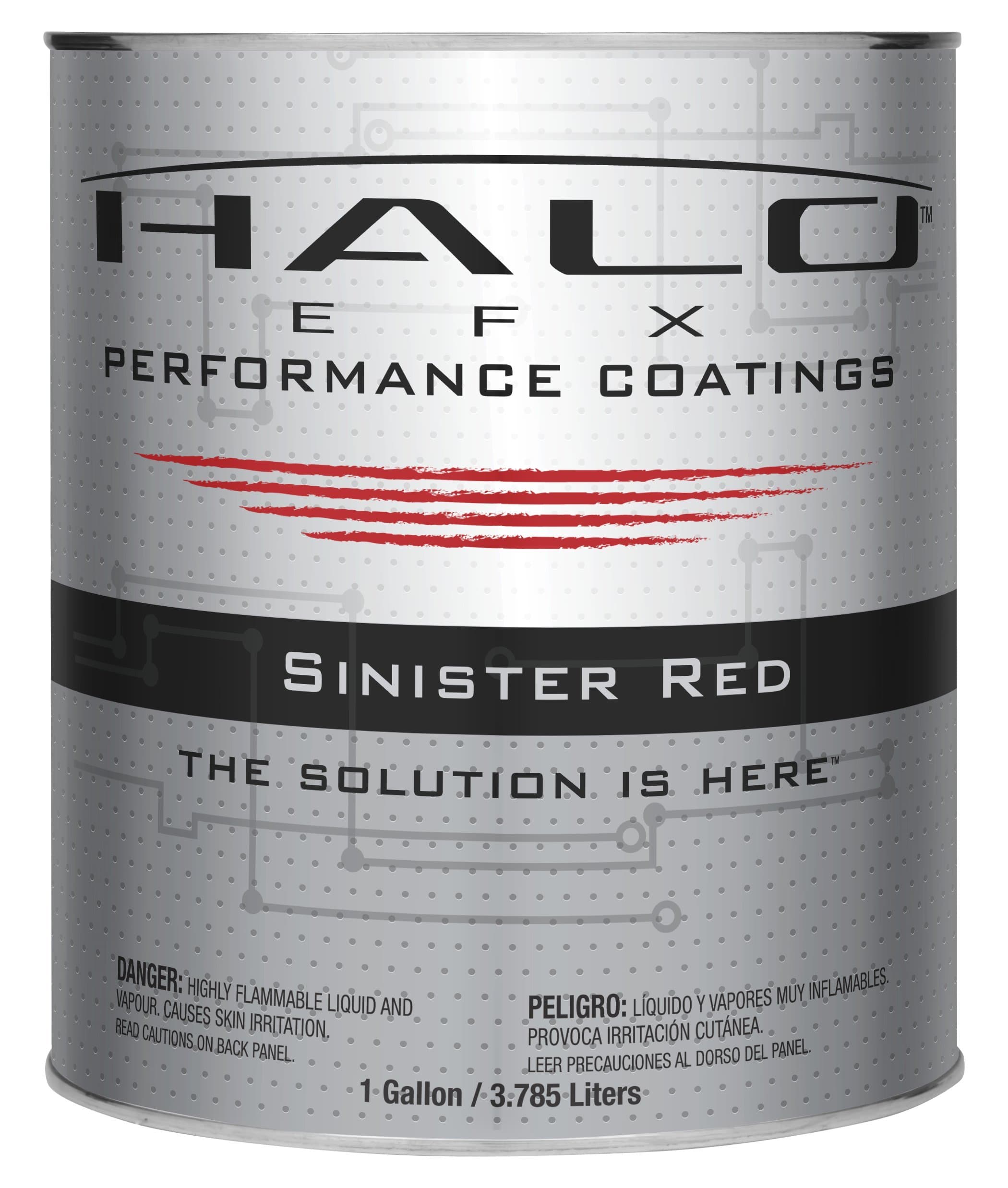 Halo EFX Sinister Red (Top Coat) - Reversible / Peelable / Durable