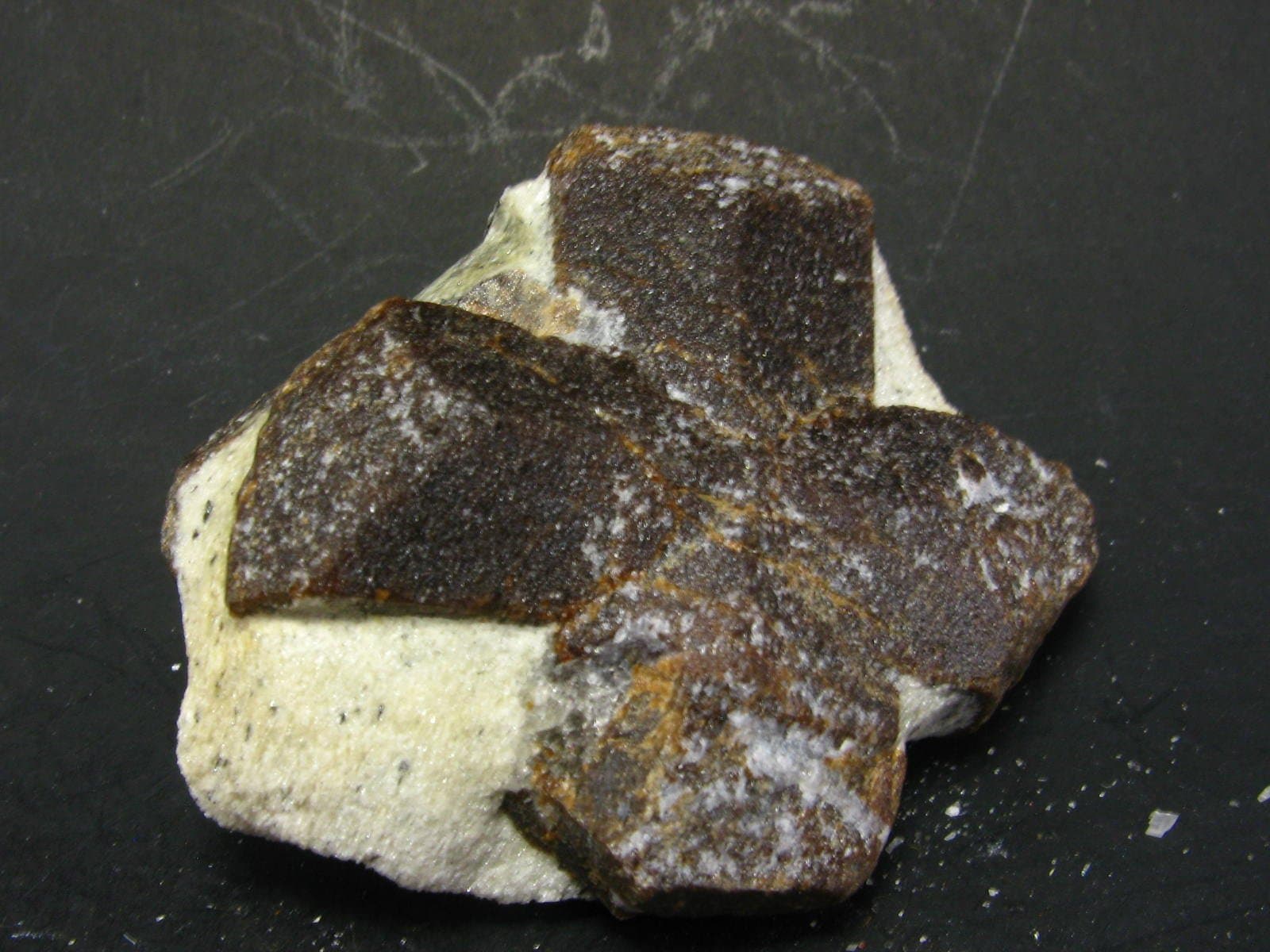 Staurolite Fairy Cross Crystal From Russia - 1.9"