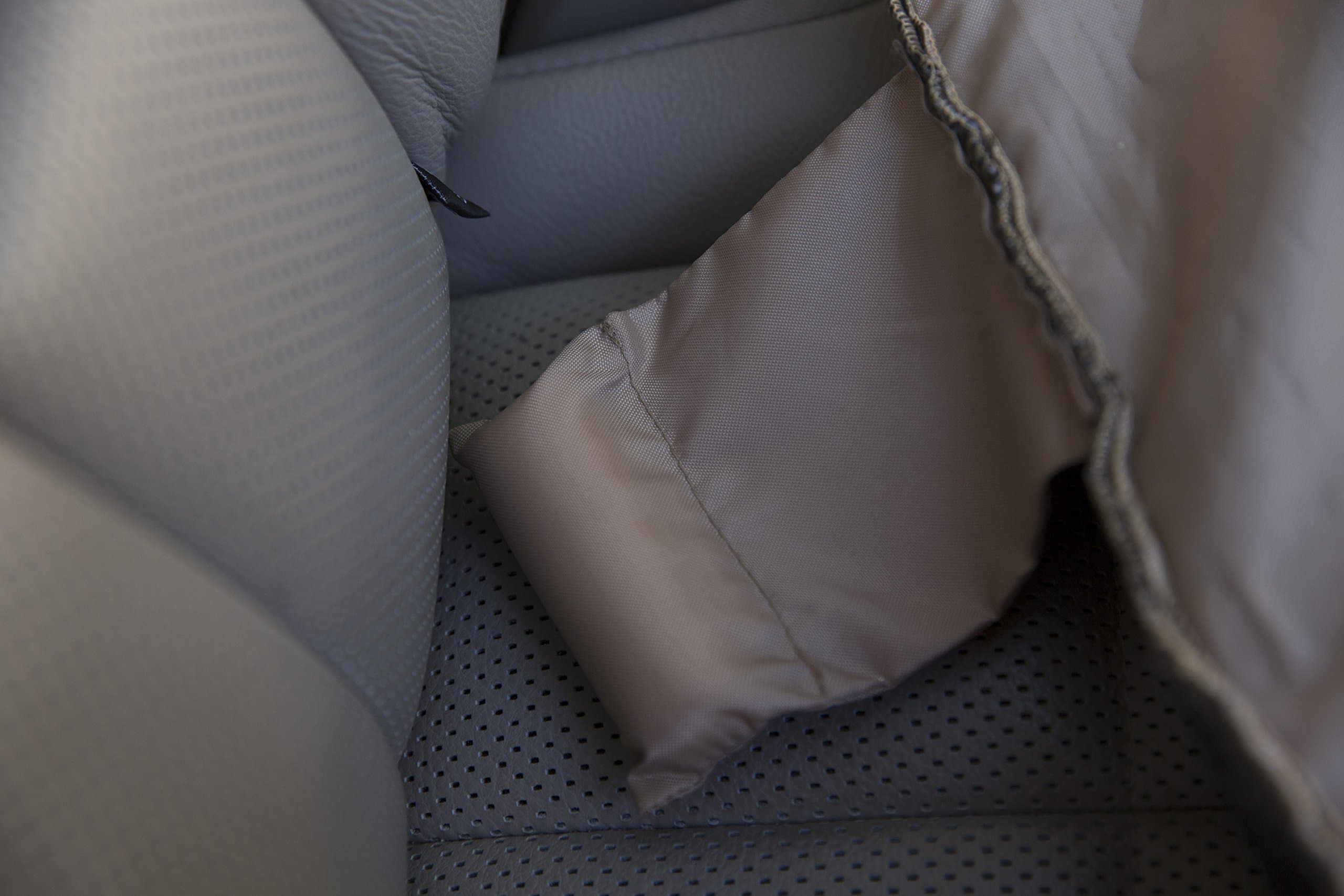 Emanuele Bianchi Design Petego Car Seat Pet Protector, Front, Black