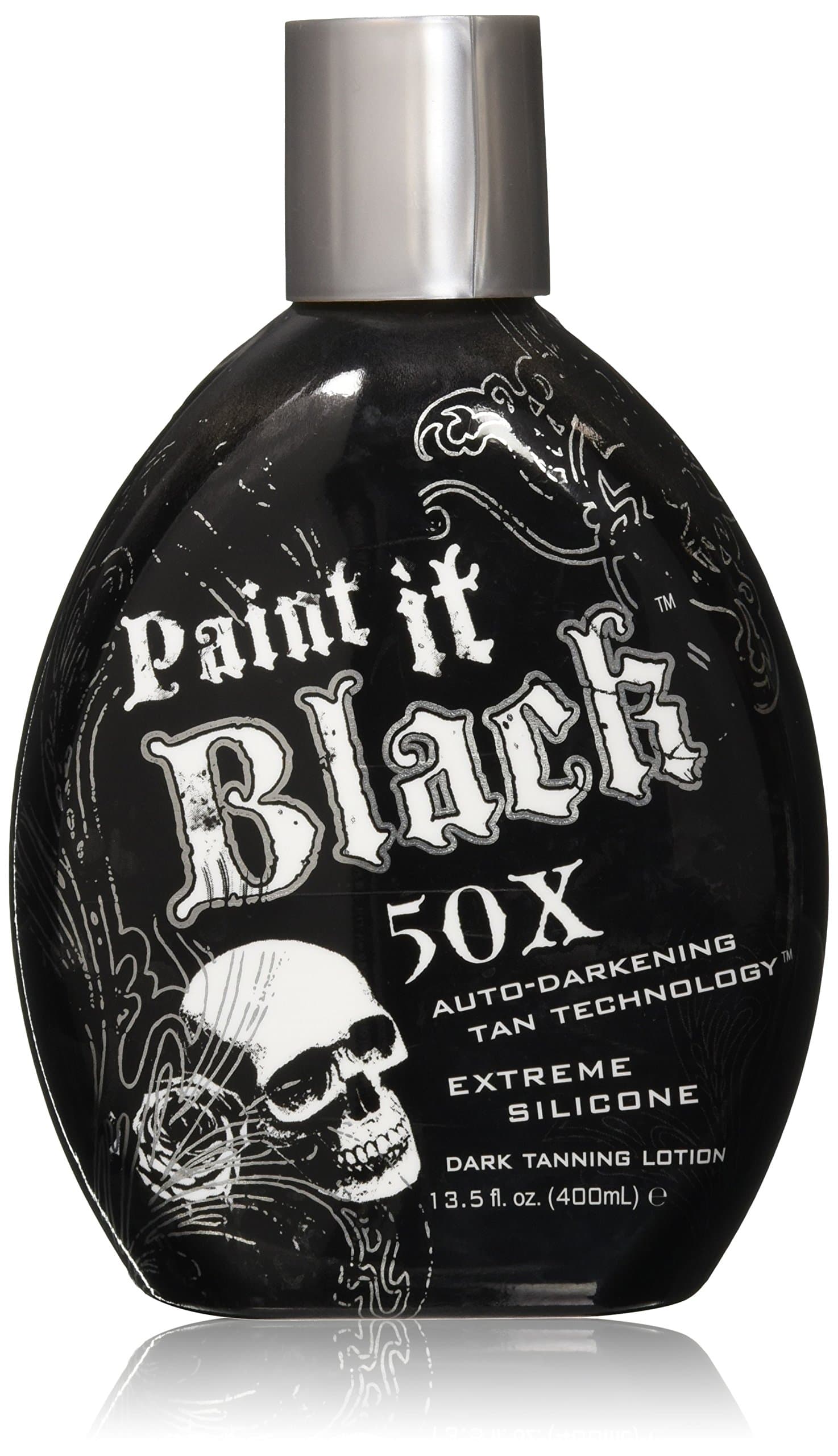 Millenium Tanning Paint It Black 50X Indoor Dark Tanning Lotion, 13.5 Fl Oz, 3 Count