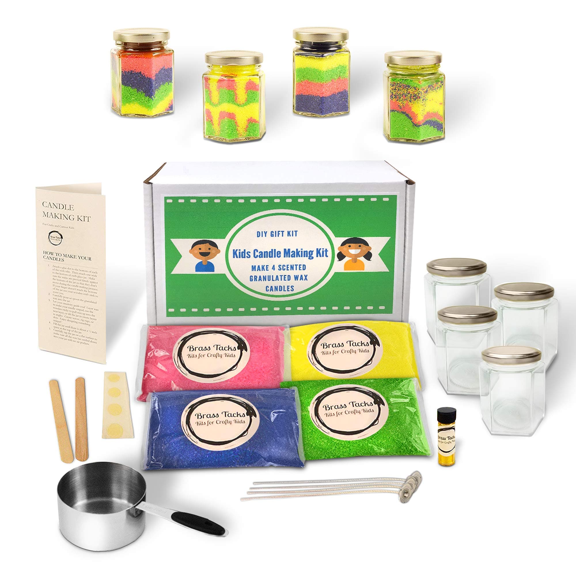 Kids Candle Making Kit (4 Pack)