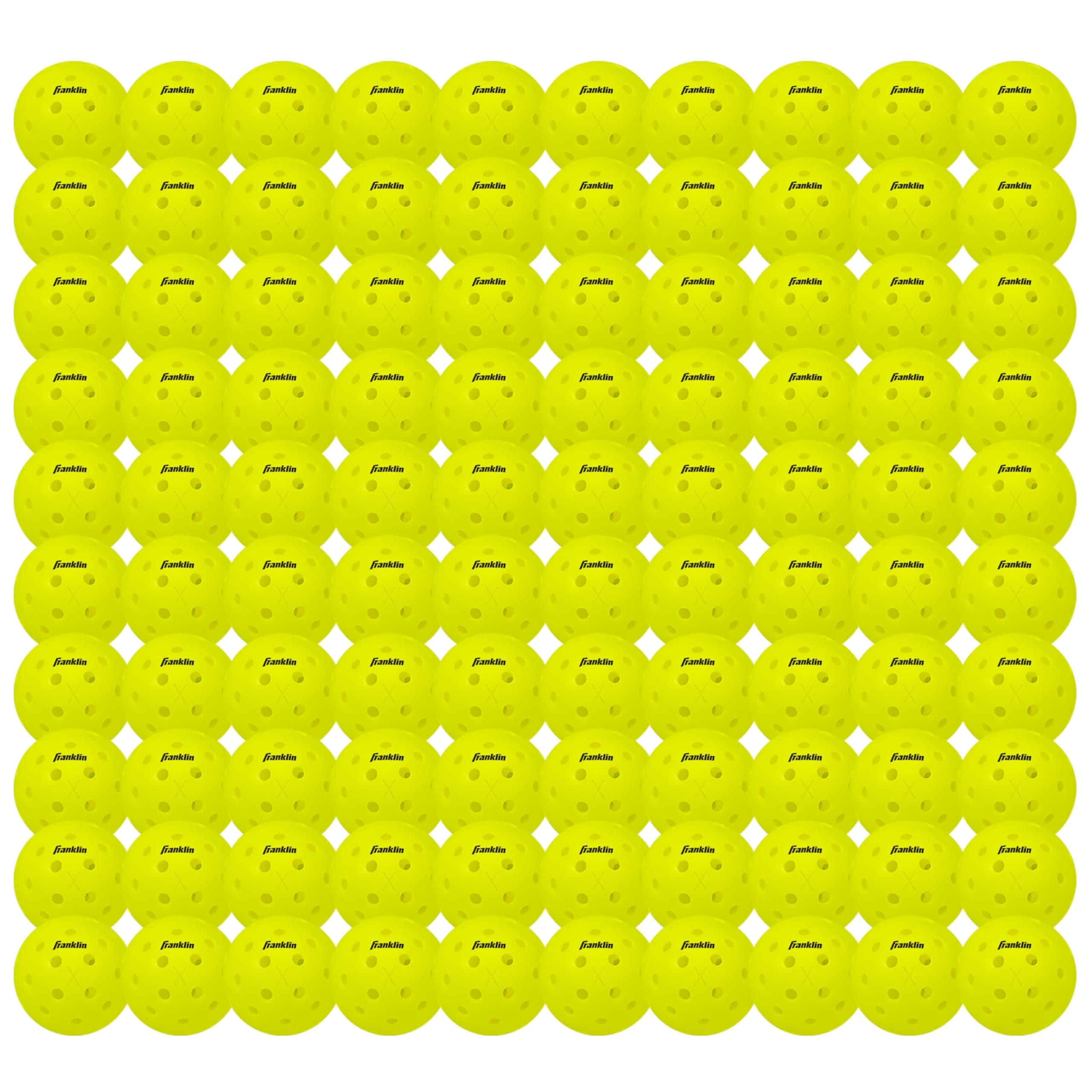 Outdoor Pickleballs - X-40 Pickleball Balls - USA Pickleball (USAPA) Approved - Official US Open Ball - 3, 12, and 100 Bulk Packs of Pickleballs