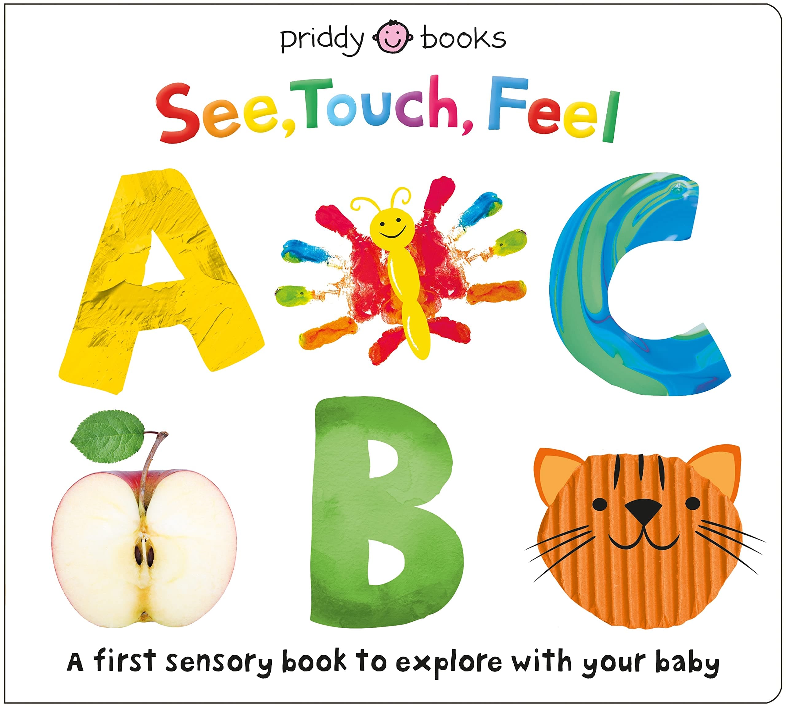 SEE TOUCH FEEL ABC: A first sensory alphabet book: 1