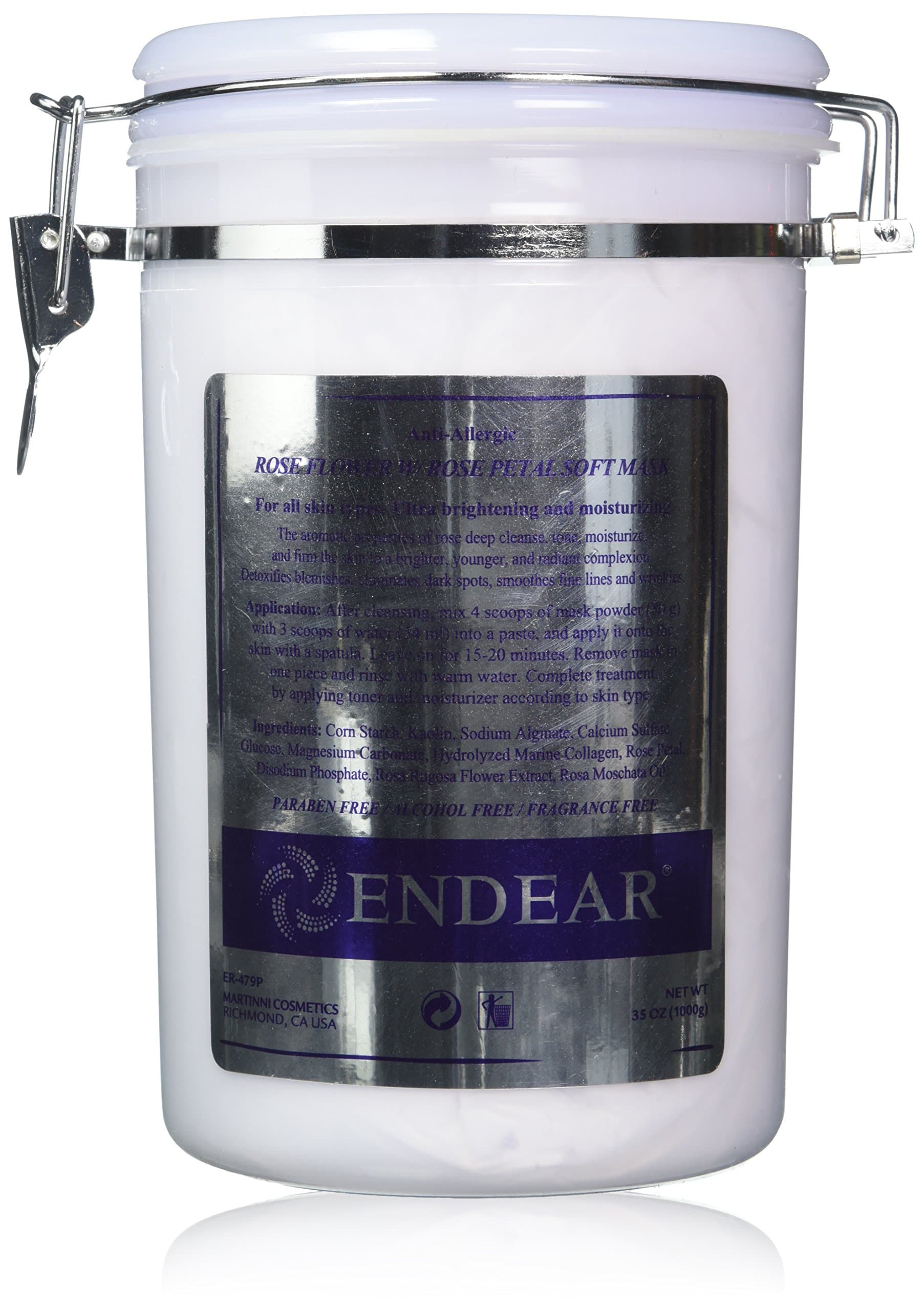 Rose Flower with Petal Soft Mask, 35.27 oz.