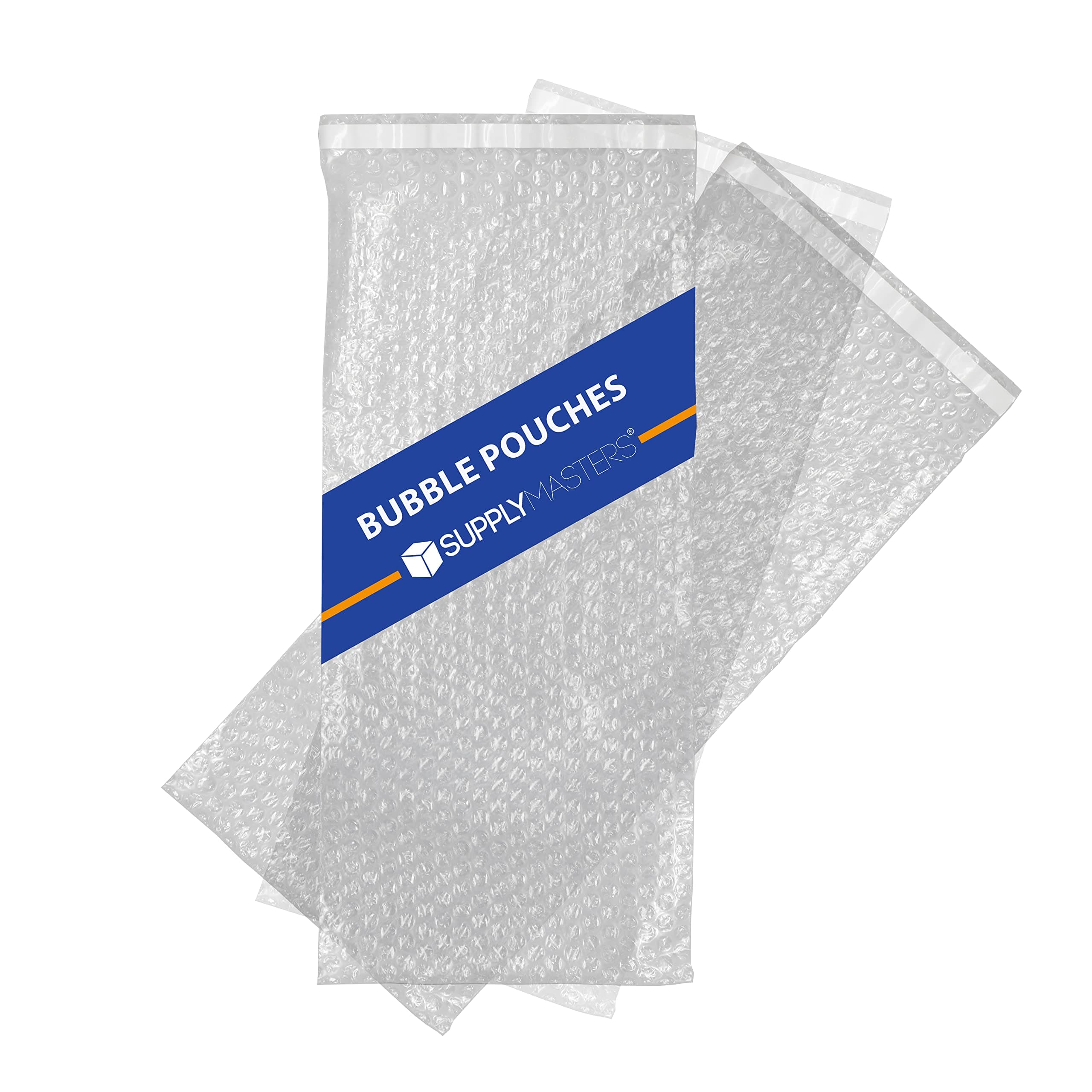 4x7.5 Bubble Out Pouch Bags - 25 Pack, Self Seal Adhesive Clear Cushion Wrap Pouches for Moving, Packing Books, Pictures, Bottles, Glasses, Ornaments, Package Sleeves for Shipping