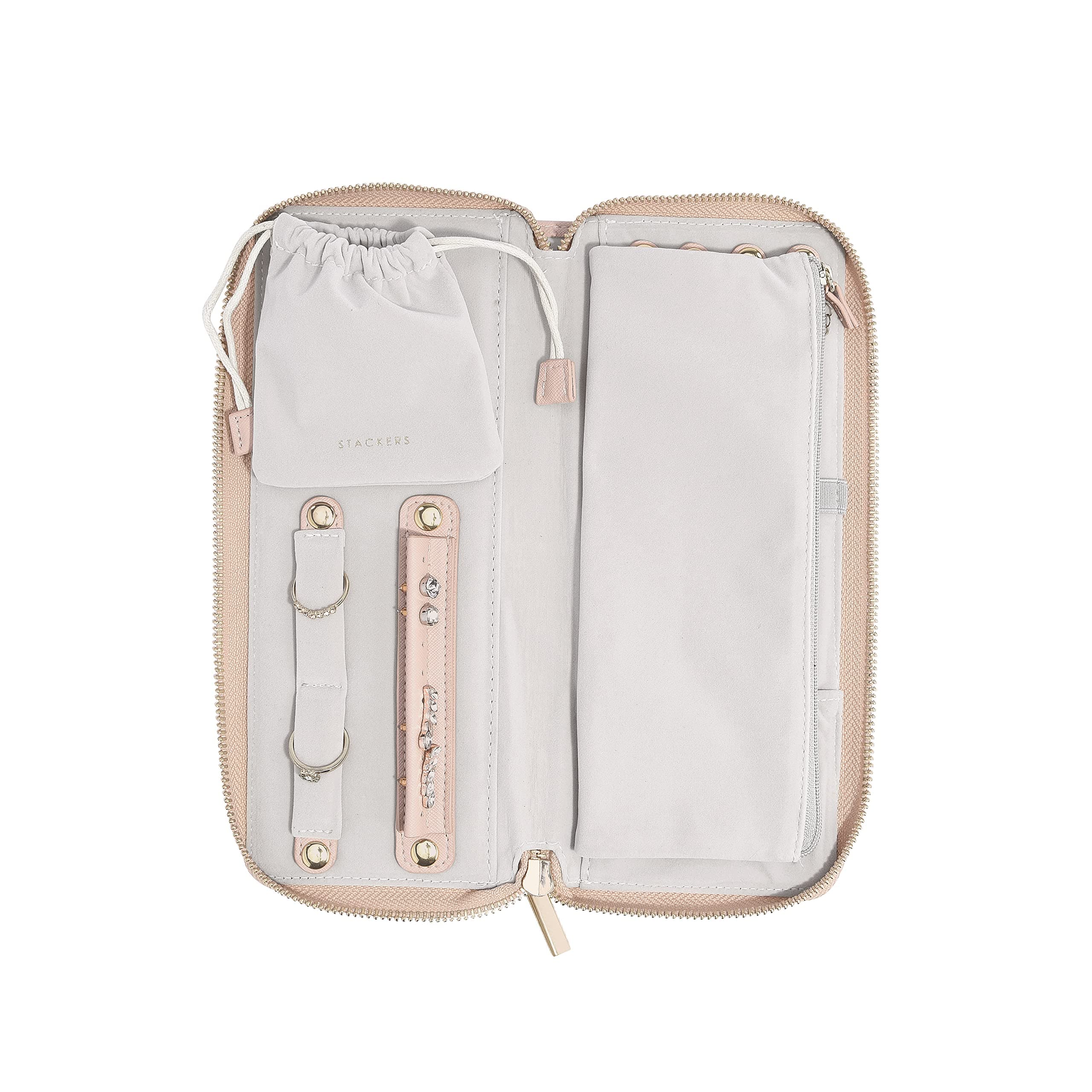 Stackers Blush Pink Jewellery Roll