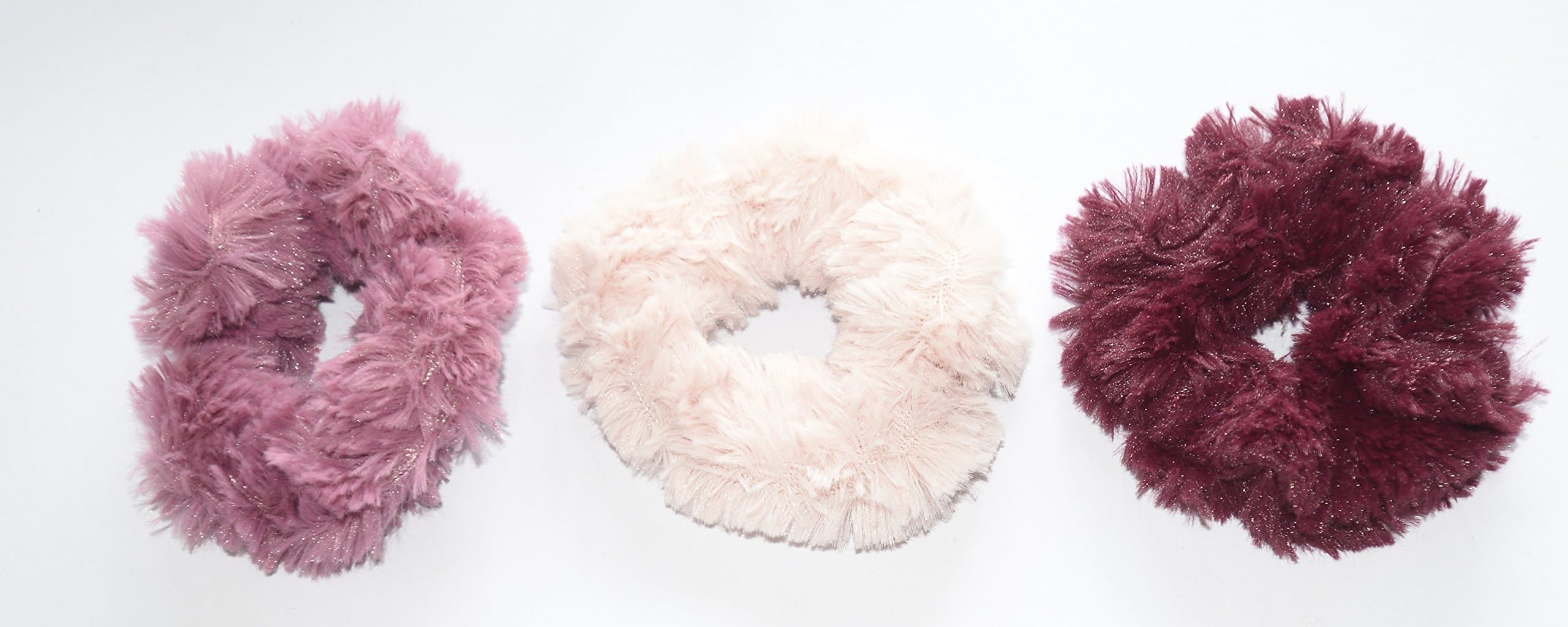 set of three wild thing design hair scrunchies(cute and trendy, stylish and funky)