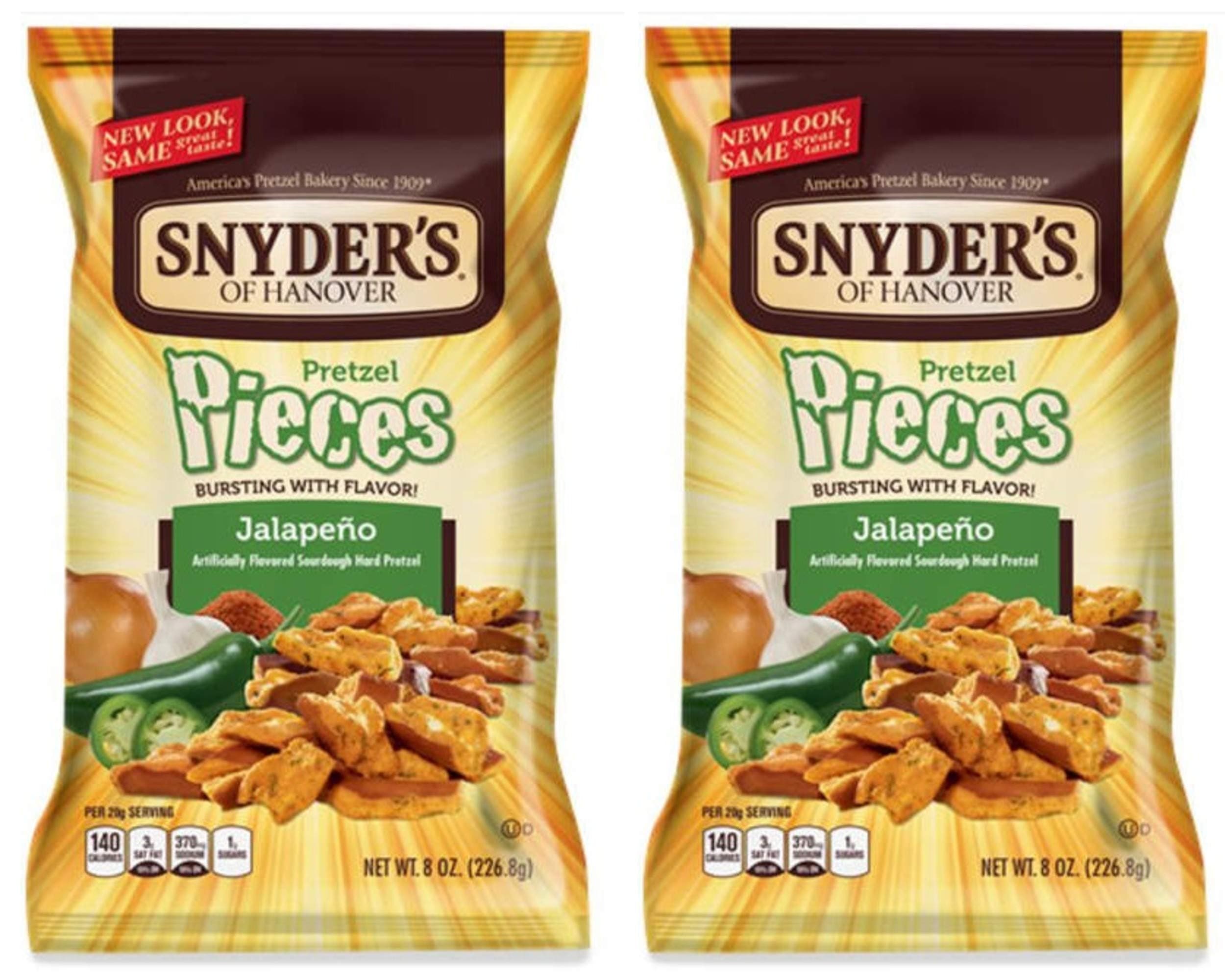 Jalapeno Pretzel Pieces 11.25 ounces (2 pack)