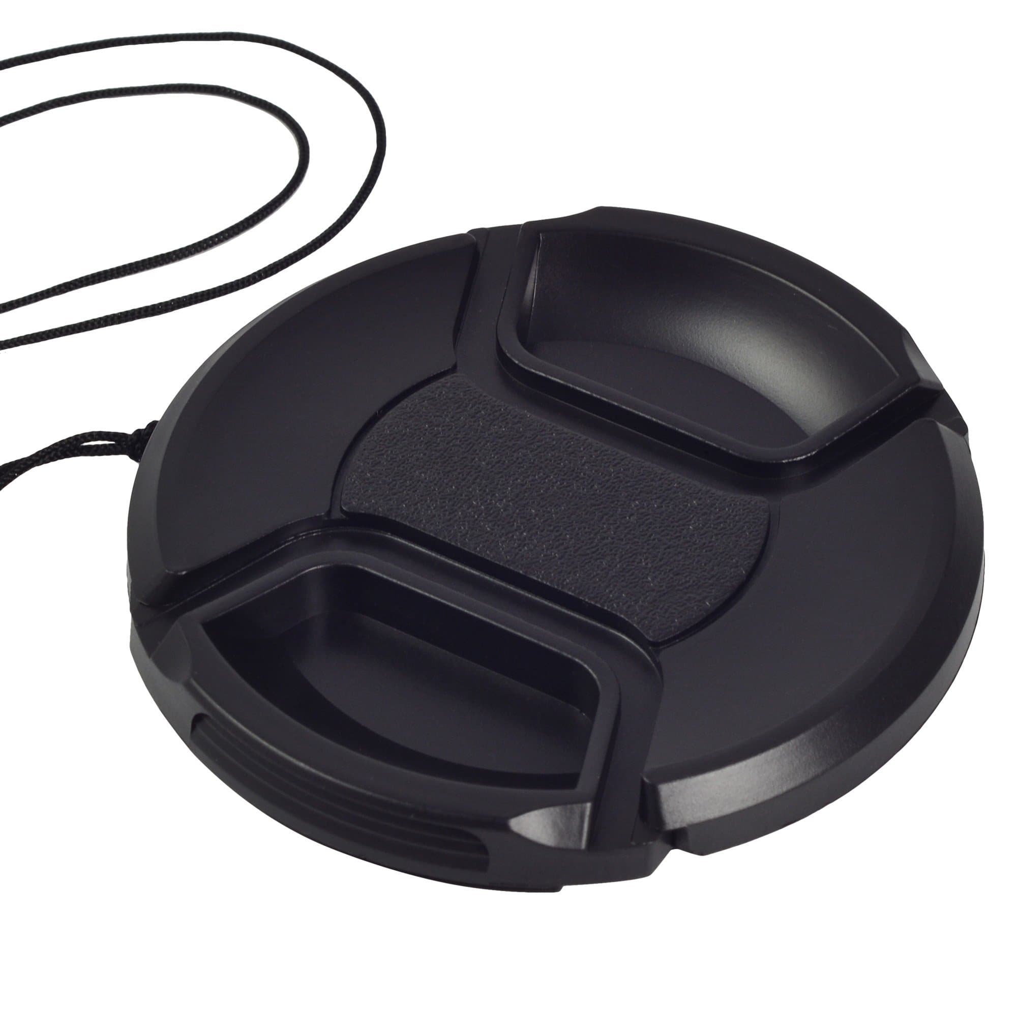 Mengs® Universal 72 mm Snap-on Lens Cap Clip On with Leash for Nikon Canon Sony