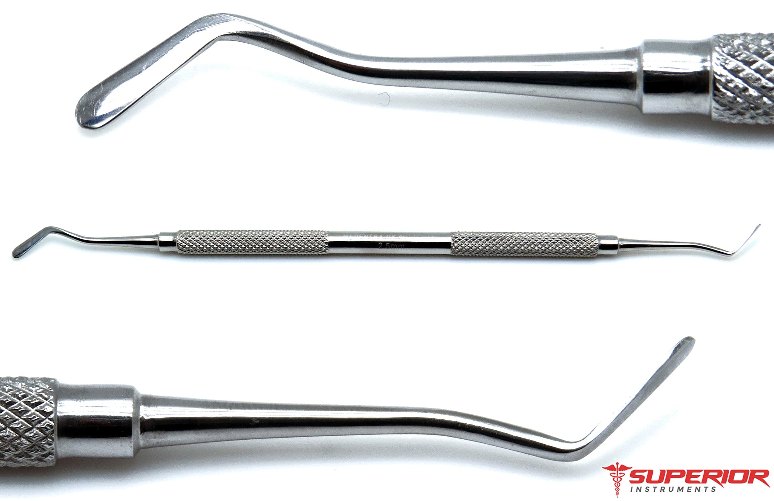 Dental Plastic Filling 755-2 Double Ended 2.5mm Composite Amalgam Restorativ​e Instrument​s