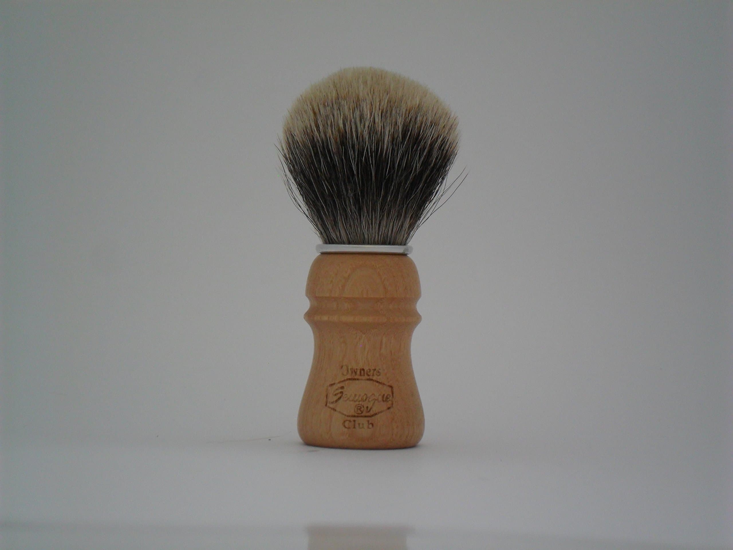 Semogue Owners Club Badger Shaving Brush (Ash Wood)