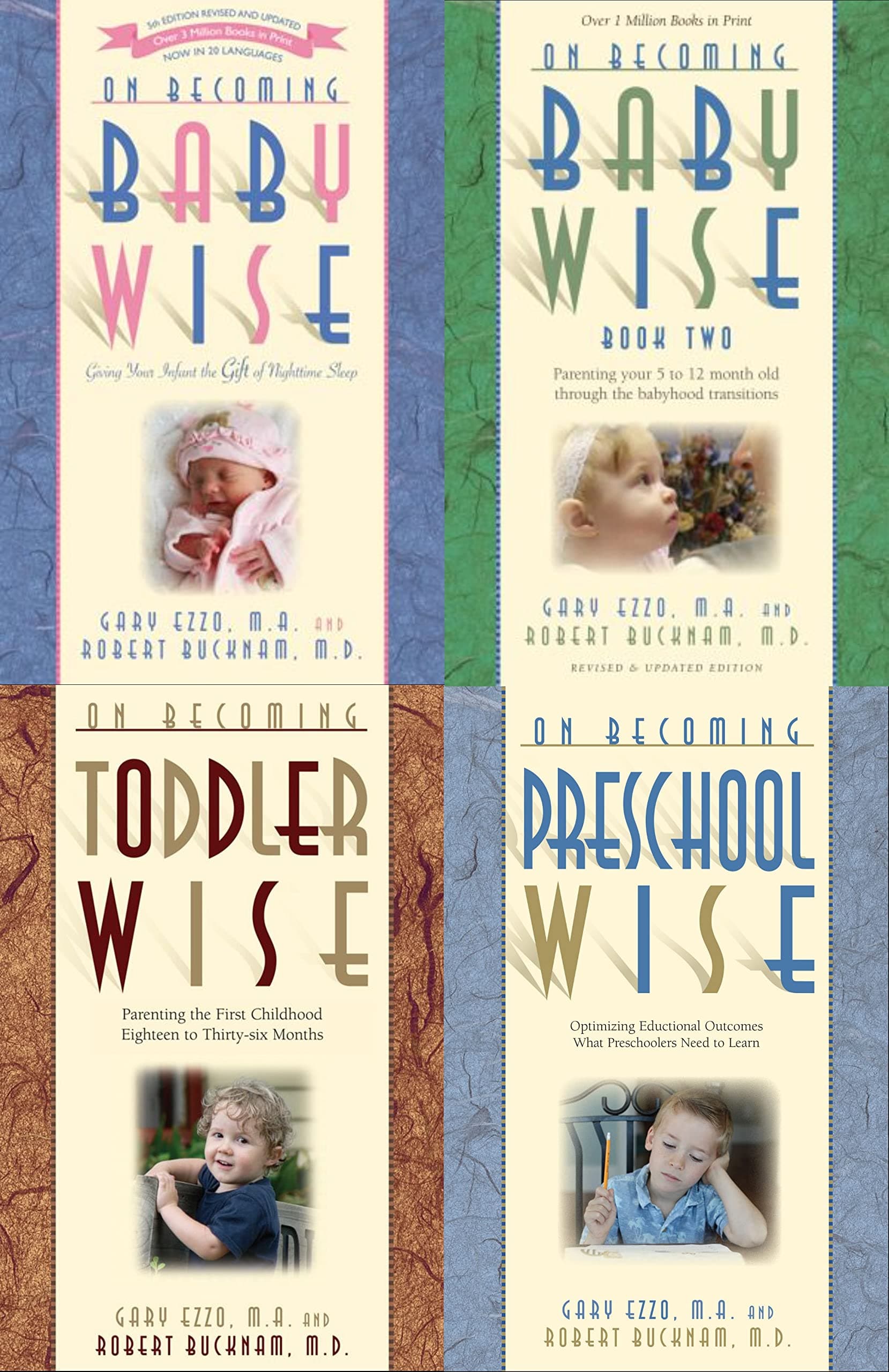 On Becoming Babywise Series (Baby Wise, Baby Wise Two, Toddler Wise, Preschool Wise Paperback – January 1, 1995