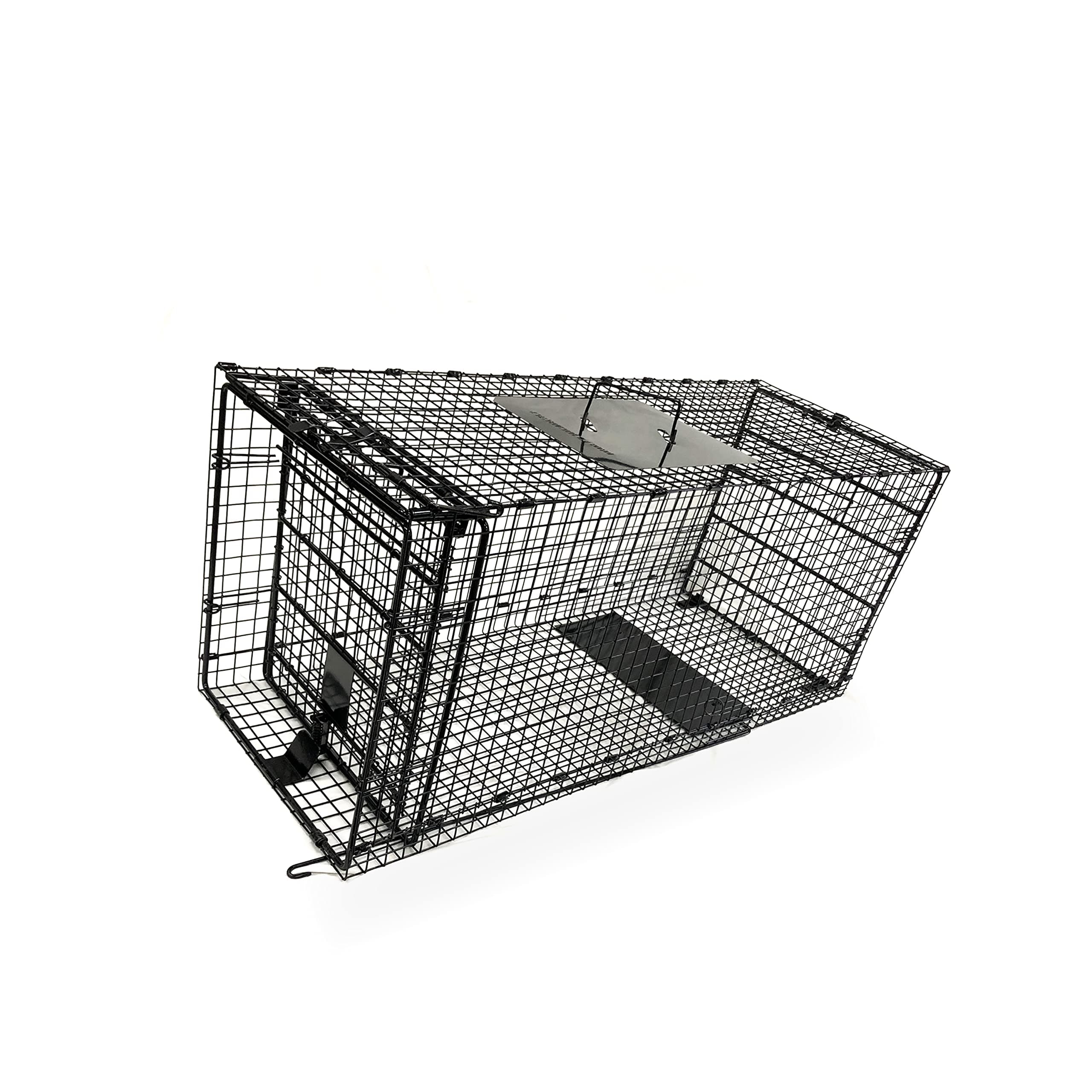 Large Animal Live Trap, Small Dogs, Large Racoon, Bobcat Trap, Coyote Trap 42l x16w x18h -Foldable