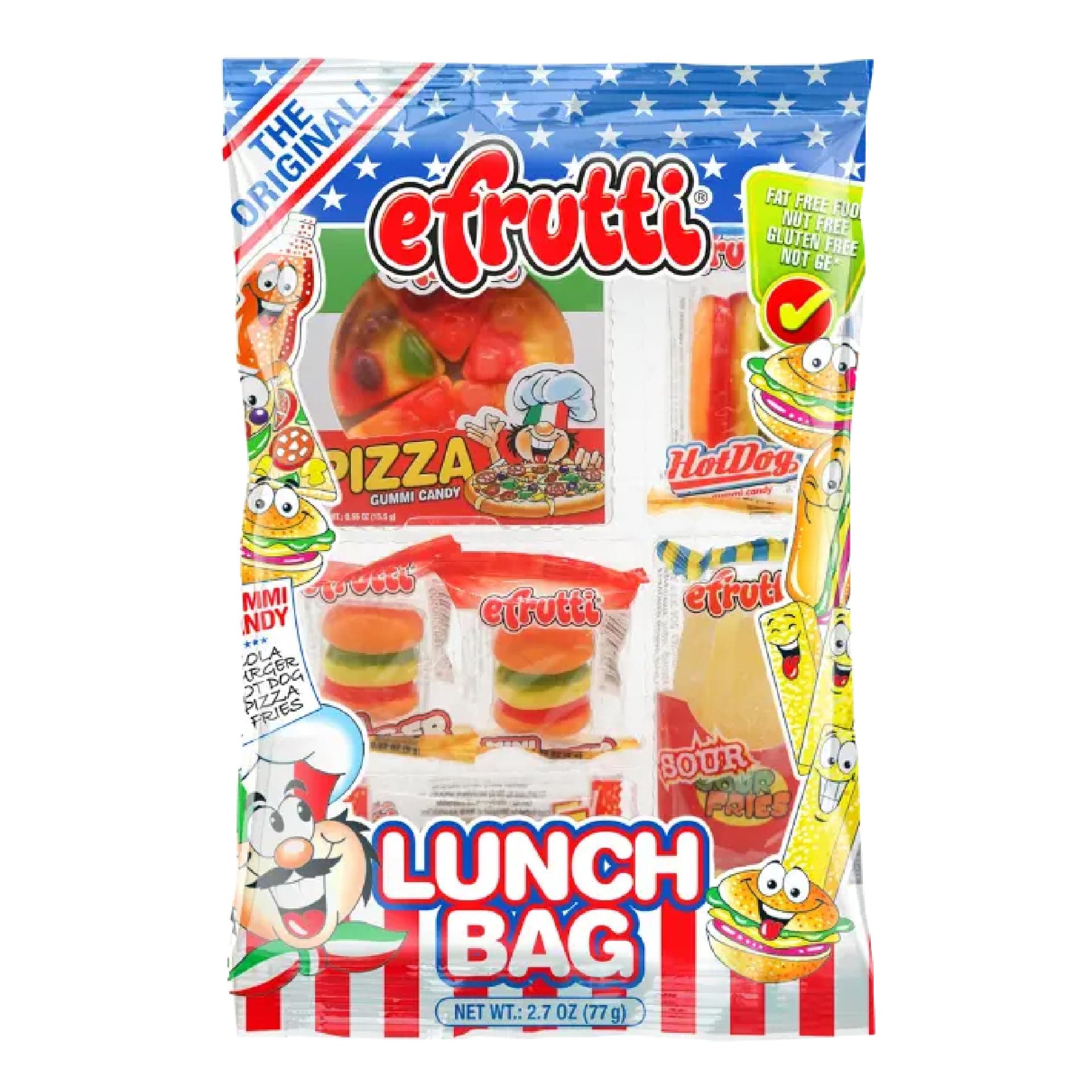 E-Frutti Gummi Candy Lunch Bag 2.7 oz The Original