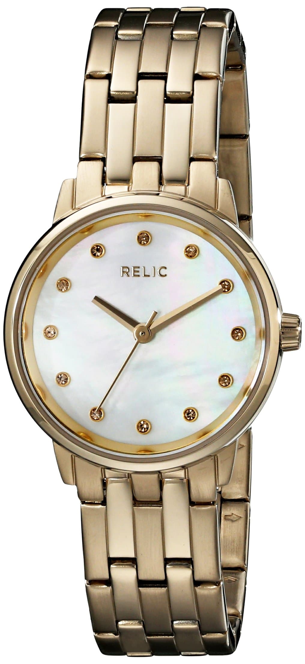 Relic by Fossil Women's ZR34294 Perla Analog Display Analog Quartz Gold Watch