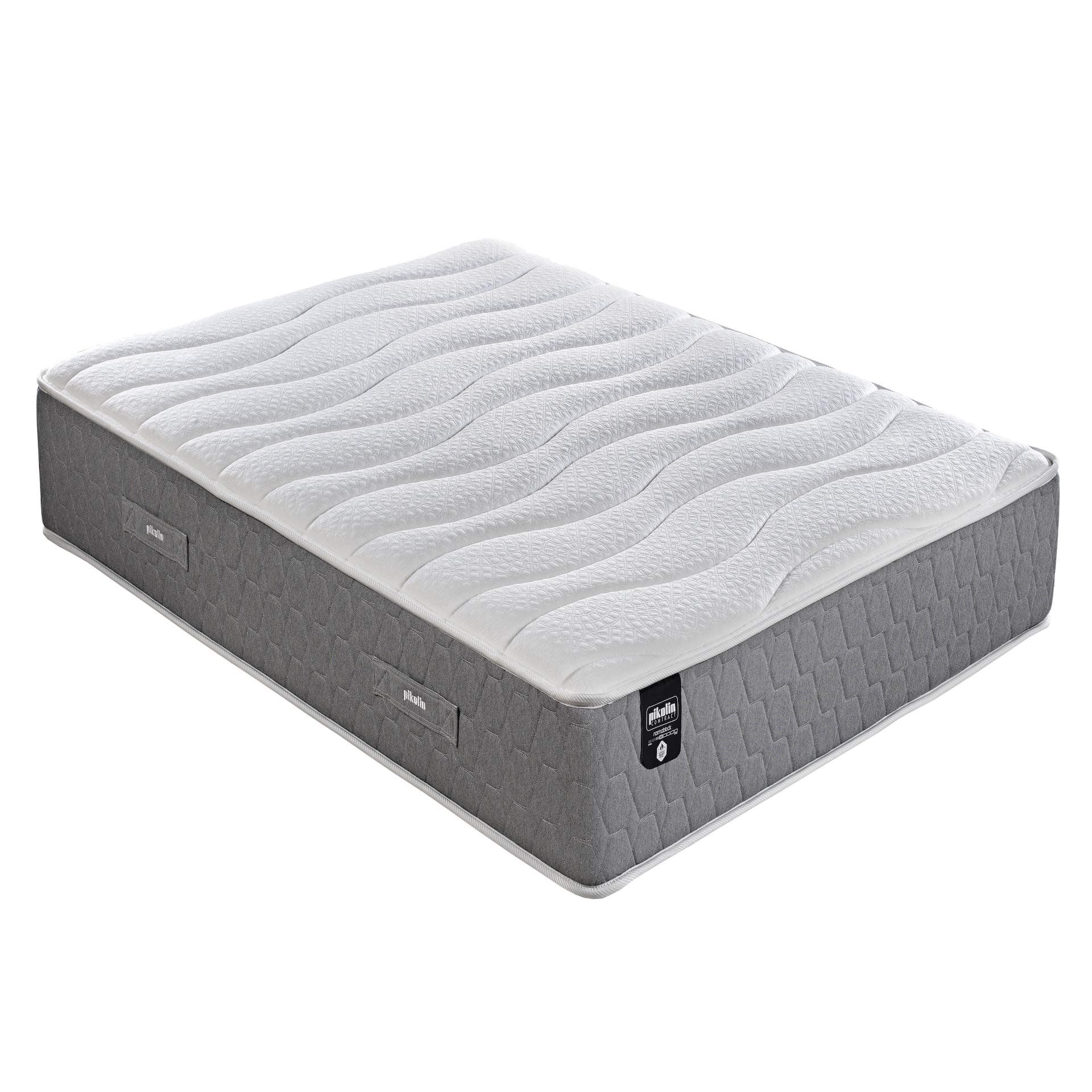 PikolinRegina Memory Foam Mattress, 32cm Deep, Medium Firm, Hotel Luxury, Orthopaedic Support (150 x 190 cm)