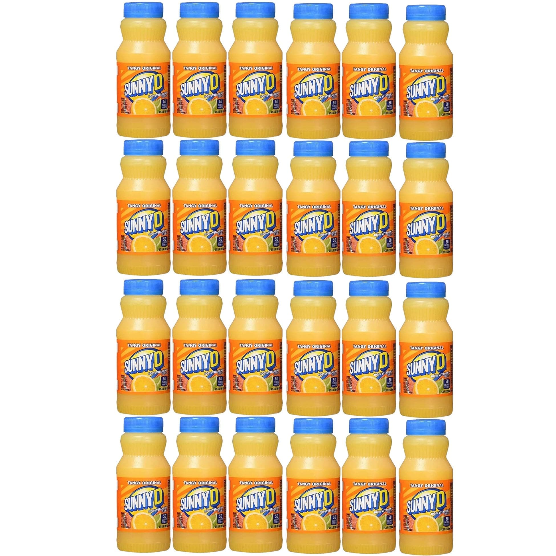 Sunny .D Tangy Original Orange Flavored Citrus Punch, 6.75 fl. oz., 24 pk.