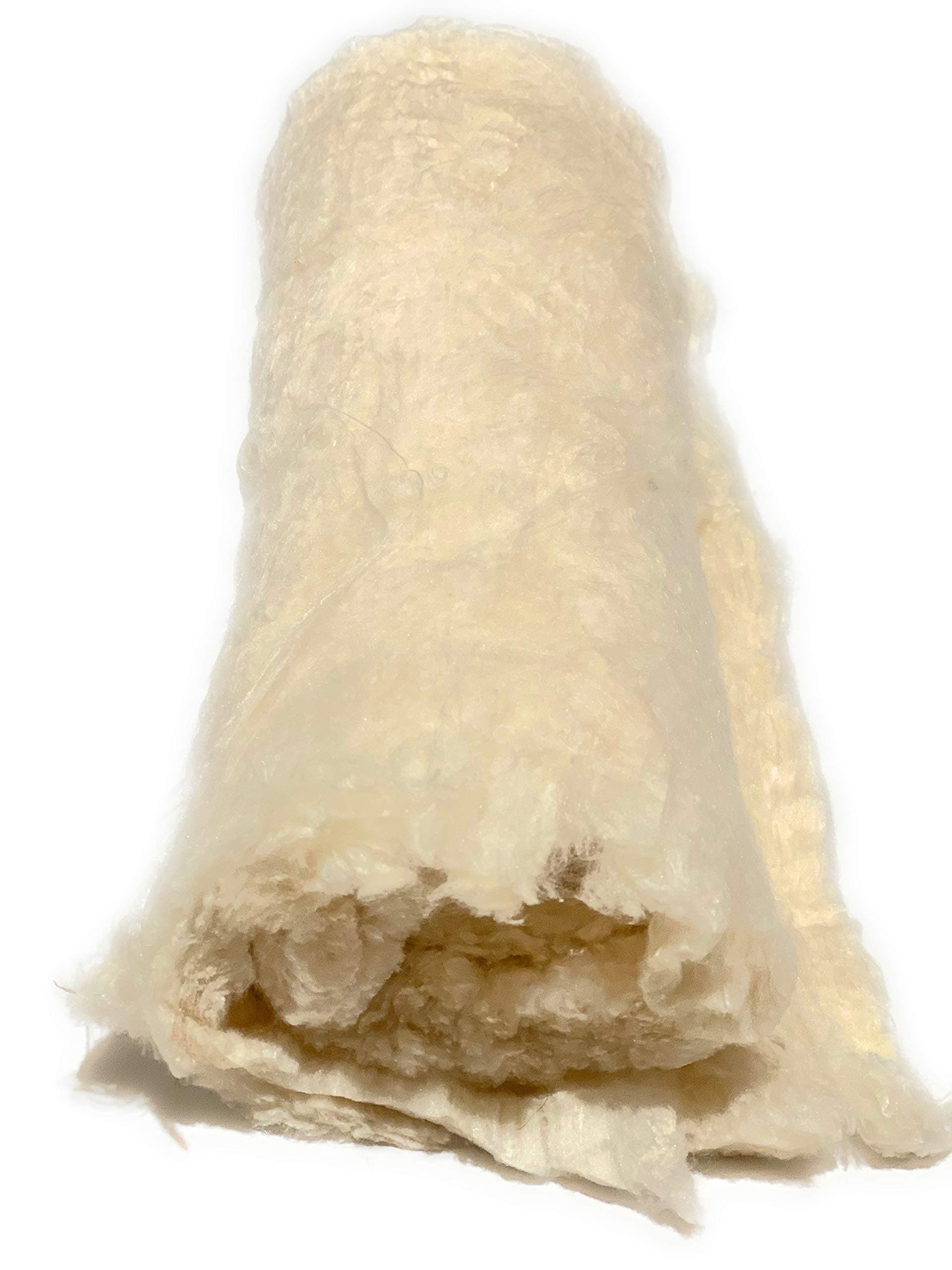 100% Natural Mulberry Silk Laps - Cocoon Sheet for Spinning, Felting 100 Grams