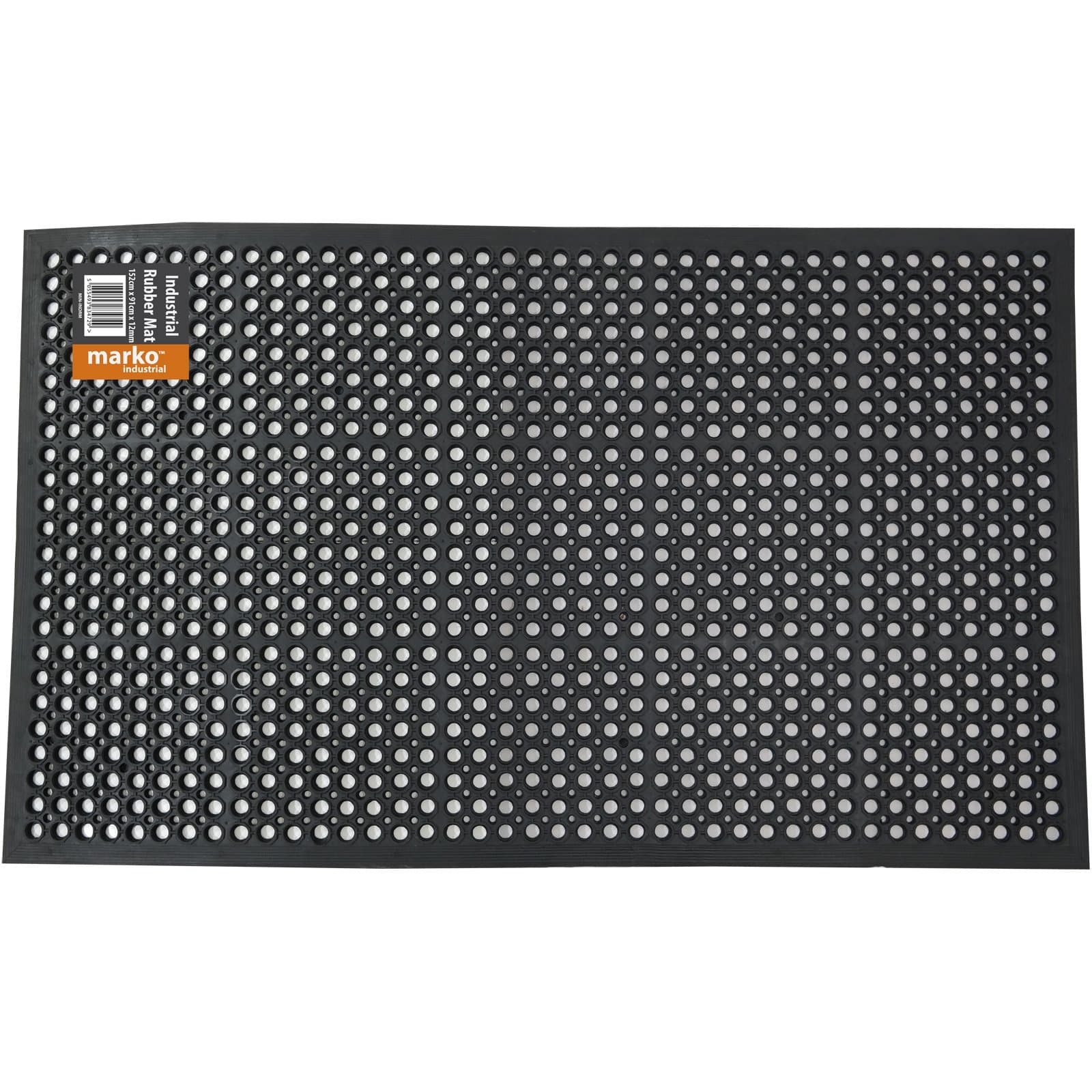 5' x 3' Industrial Large Heavy Duty Rubber Ring Mat Safety Floor Matting Kitchen (2)