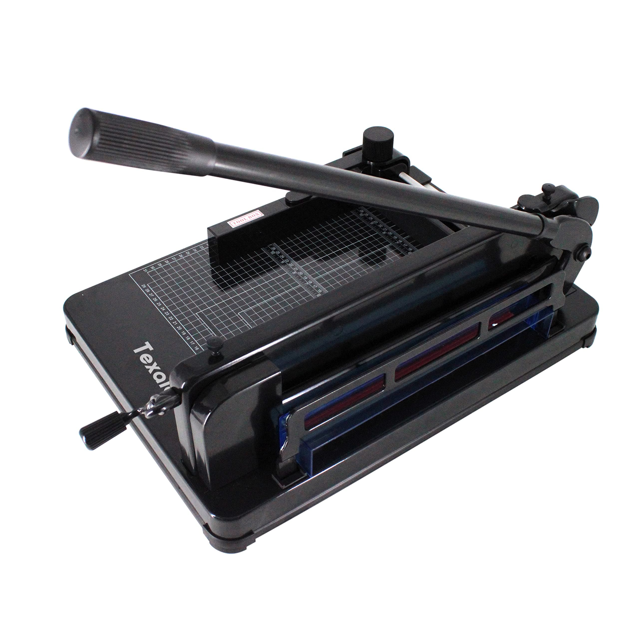 Heavy Duty Guillotine Paper Cutter -12'' (12'' Paper Cutter) Black