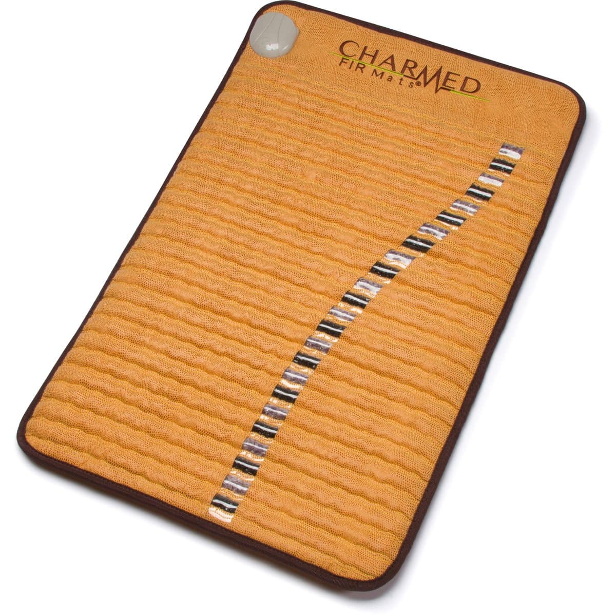 220 Volt Far Infrared Mini Mat, Heating Pad with Amethyst Crystal Radiant Heat (20" X 31") Adjustable Temp Settings, Comfortably Flexible