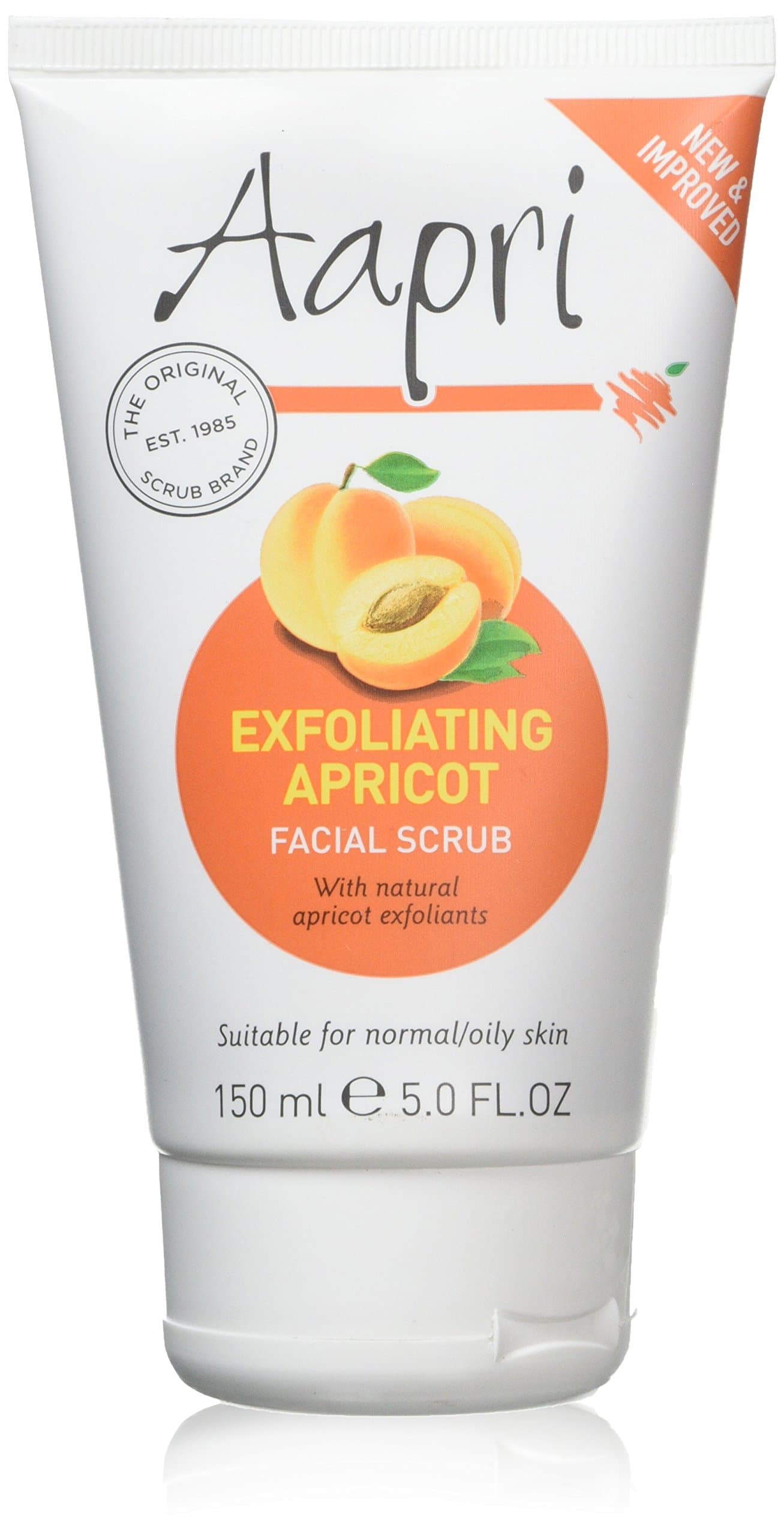 Scotch-Brite Aapri Exfoliating Apricot Face Facial Scrub Cream 150ml, (Pack of 1)