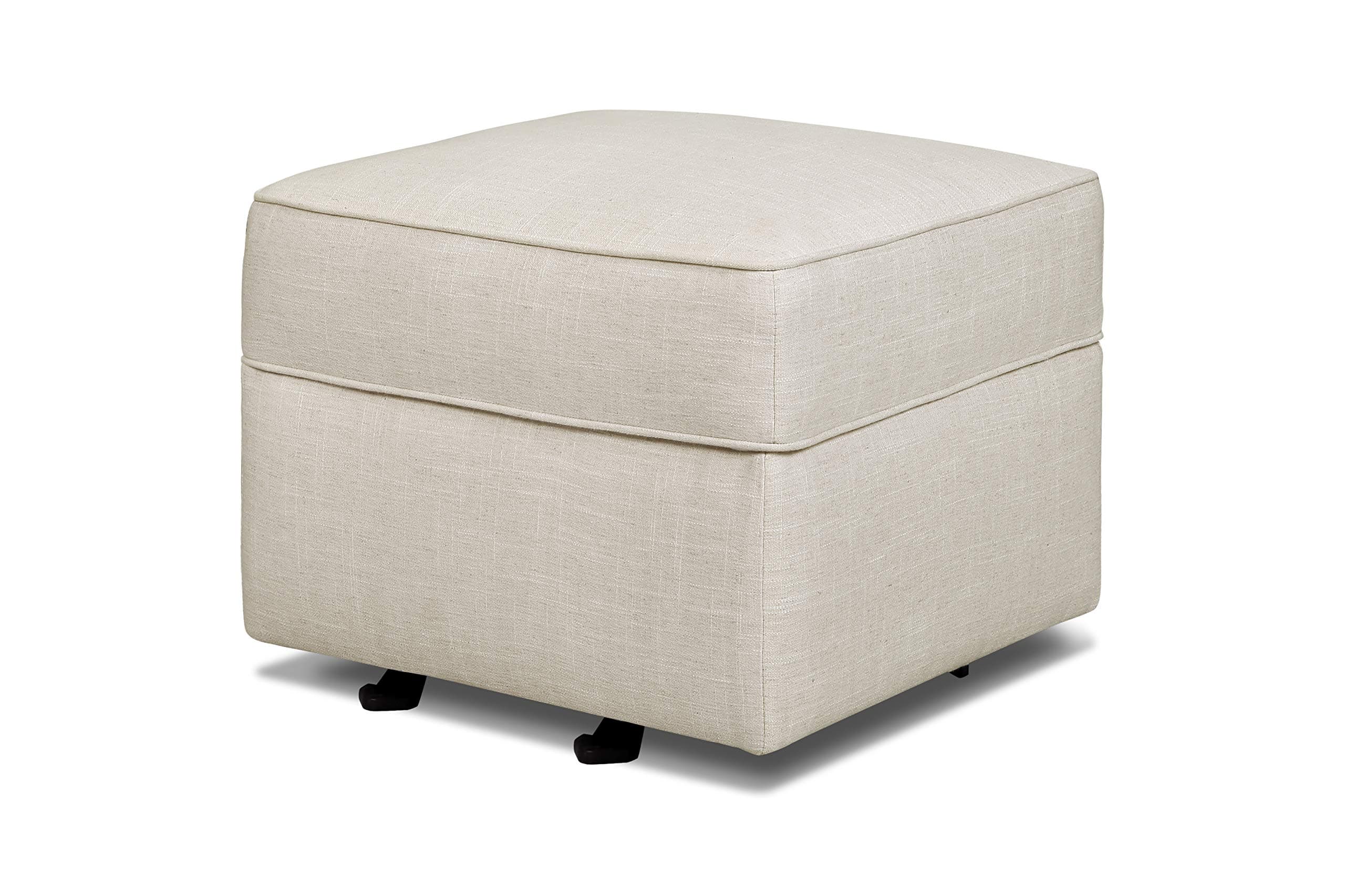 NAMESAKE Willa/Alden Gliding Ottoman in White Linen