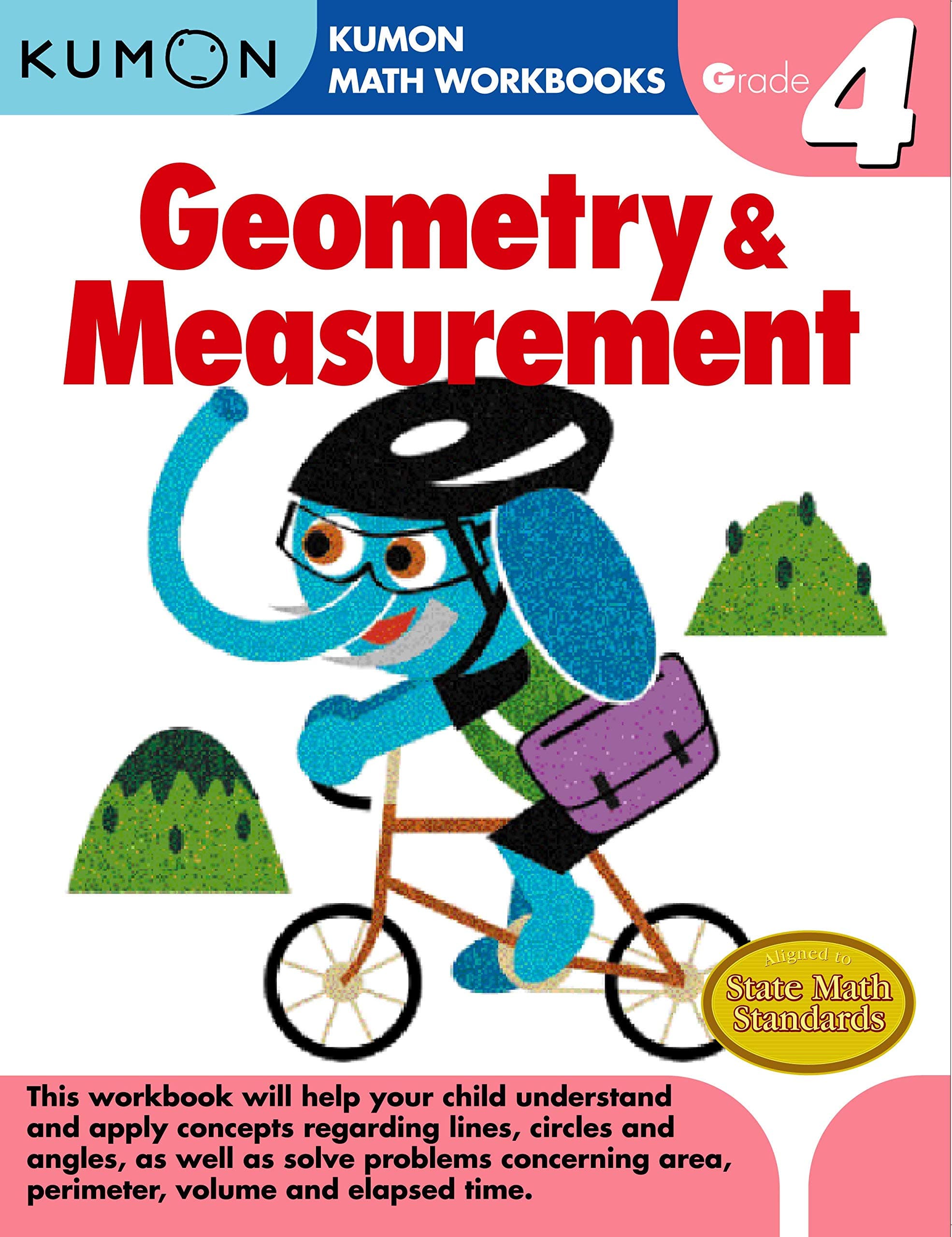 Kumon Grade 4 Geometry & Measurement (Kumon Math Workbooks)
