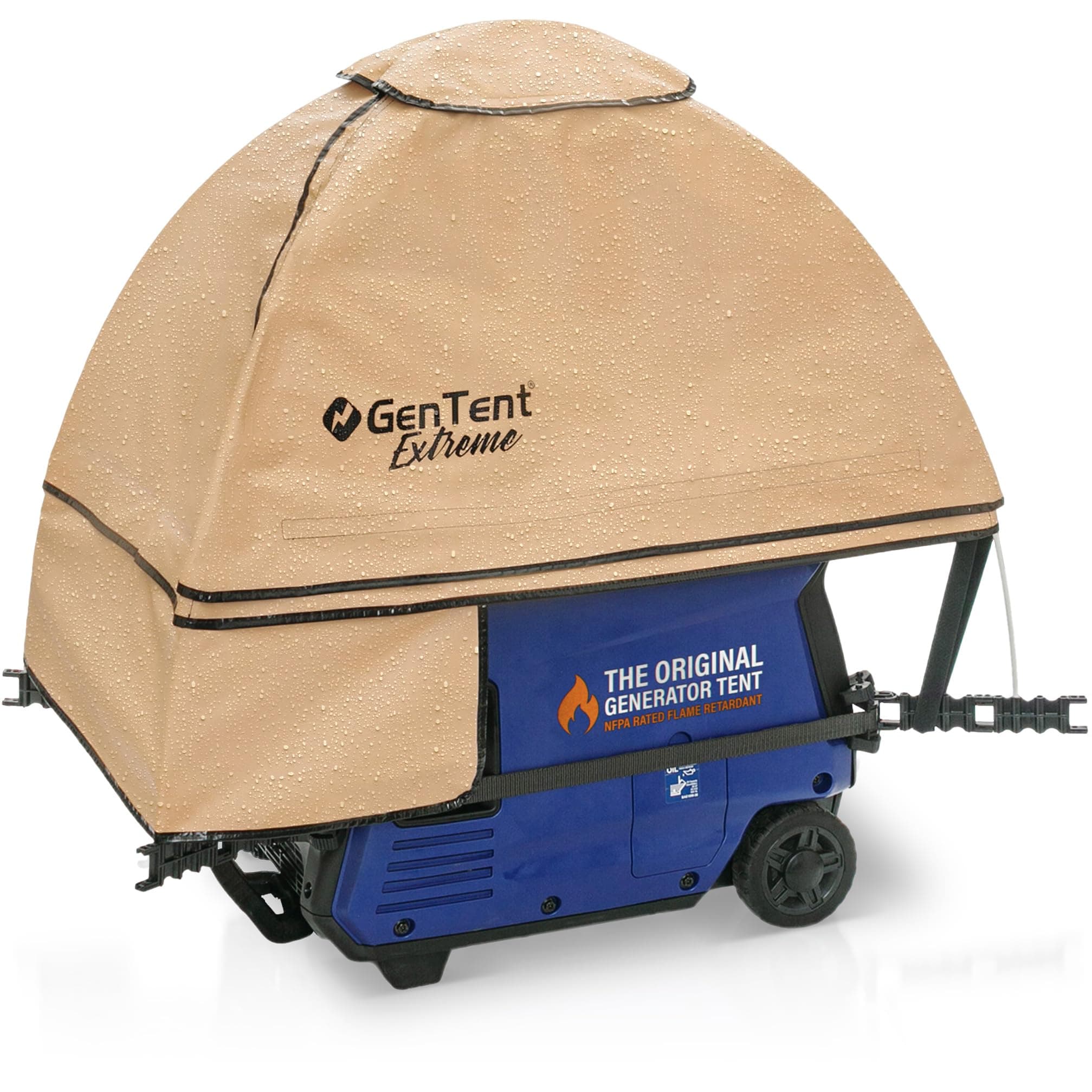 GenTent Inverter Running Cover – Generator Tent for Fully Encased Inverters (Tan, Original - Extreme)