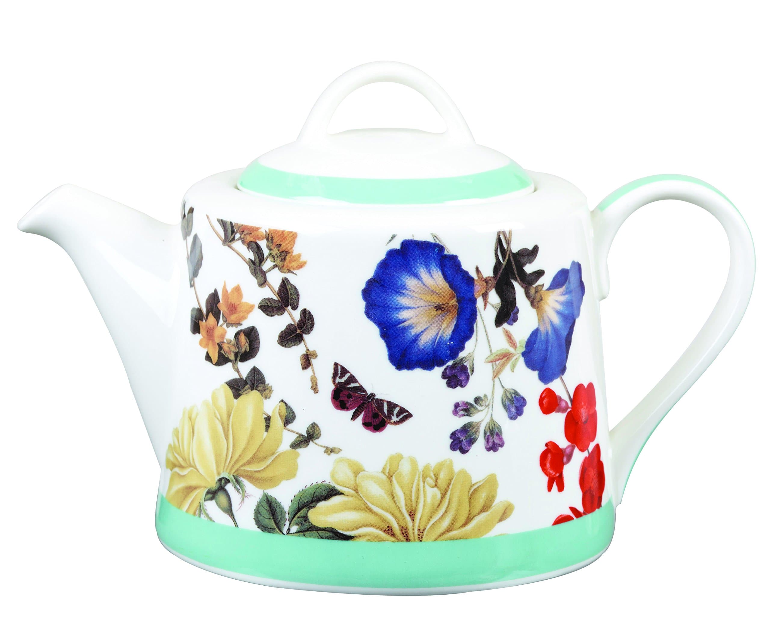 RHS Queens Butterflies and Bloom Garden Teapot 830ml 3 Cup