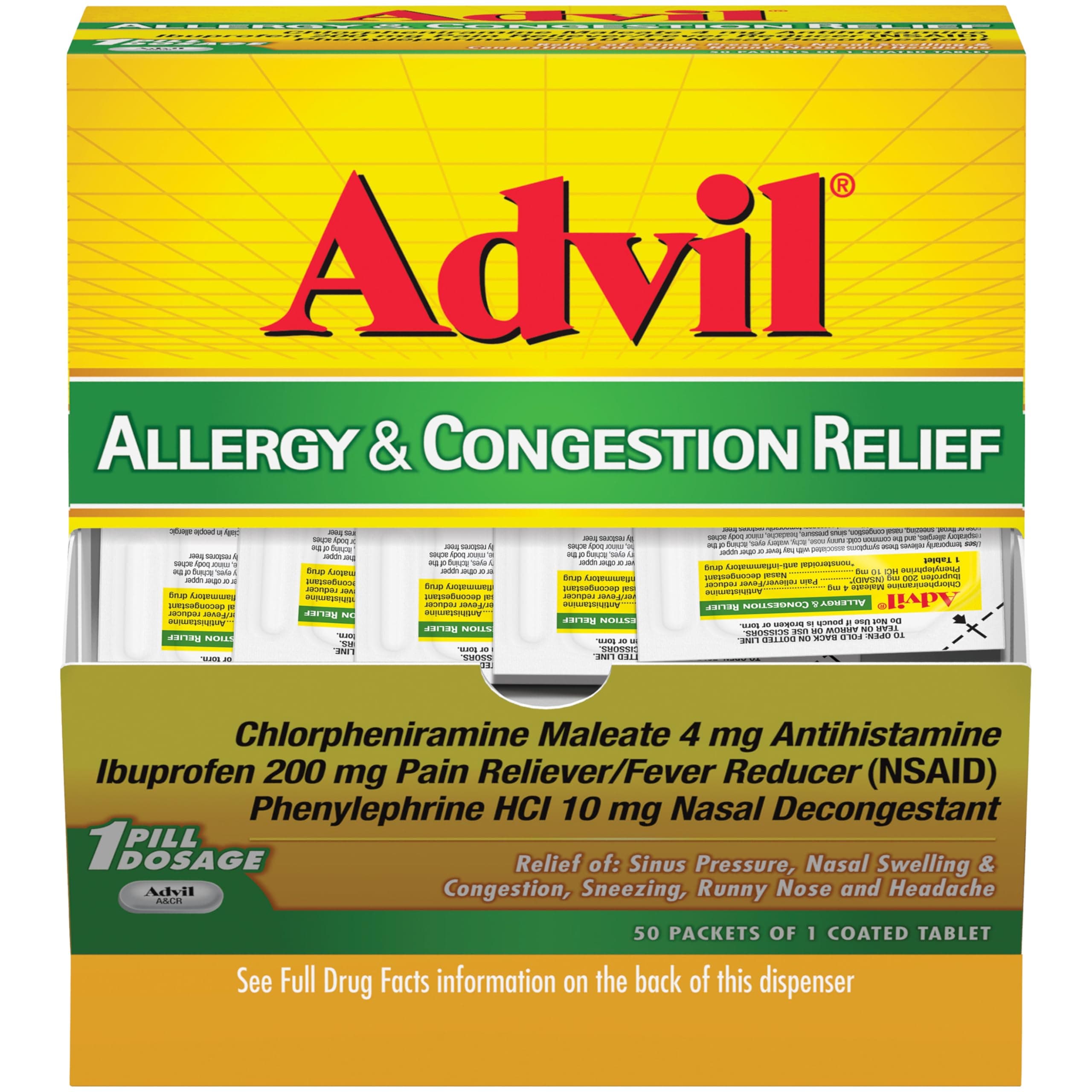 Advil Allergy Congestion Relief