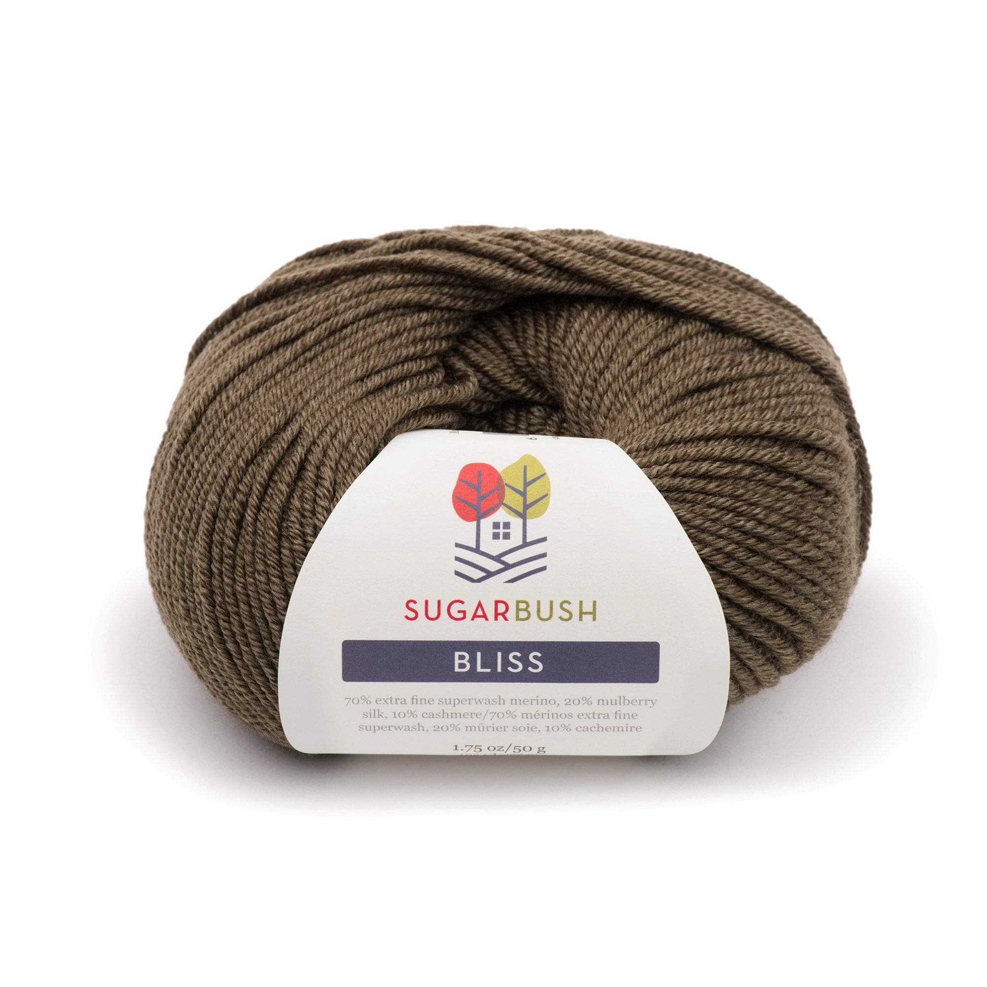 Sugar Bush Yarn Bliss Light Weight - Merino Wool - Warm Cocoa