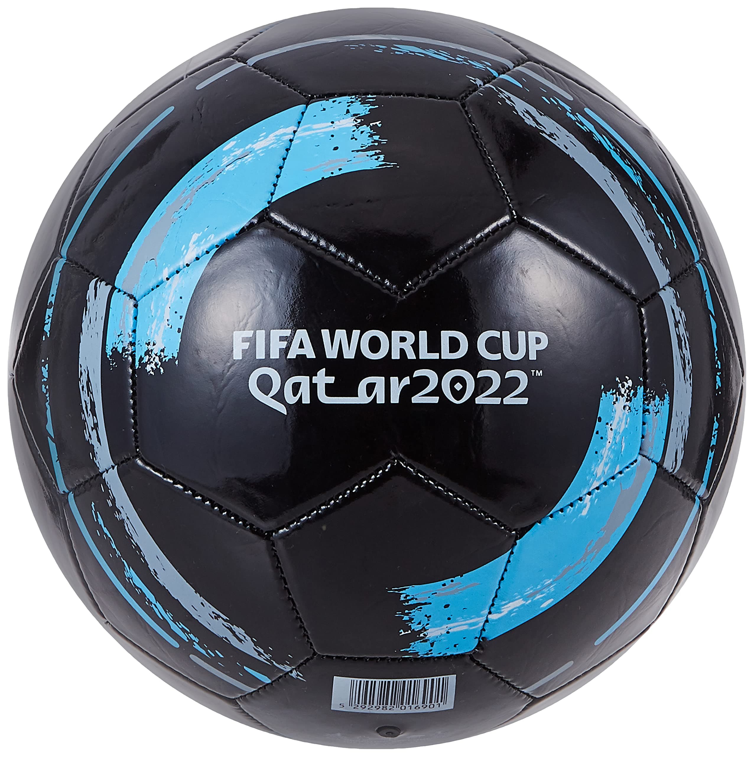 FIFAWorld Cup Qatar 2022 Football Goal Collection Size 5 Gn Black, Multicolor, 1001485XS