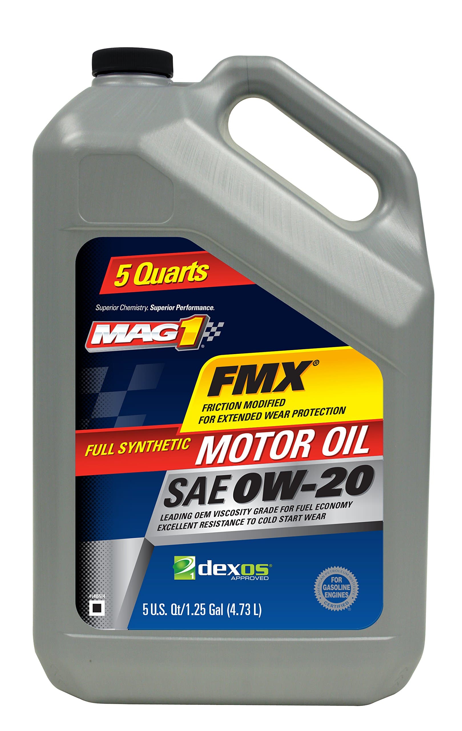 20139 0W-20 Full Synthetic Motor Oil, 5 Quart