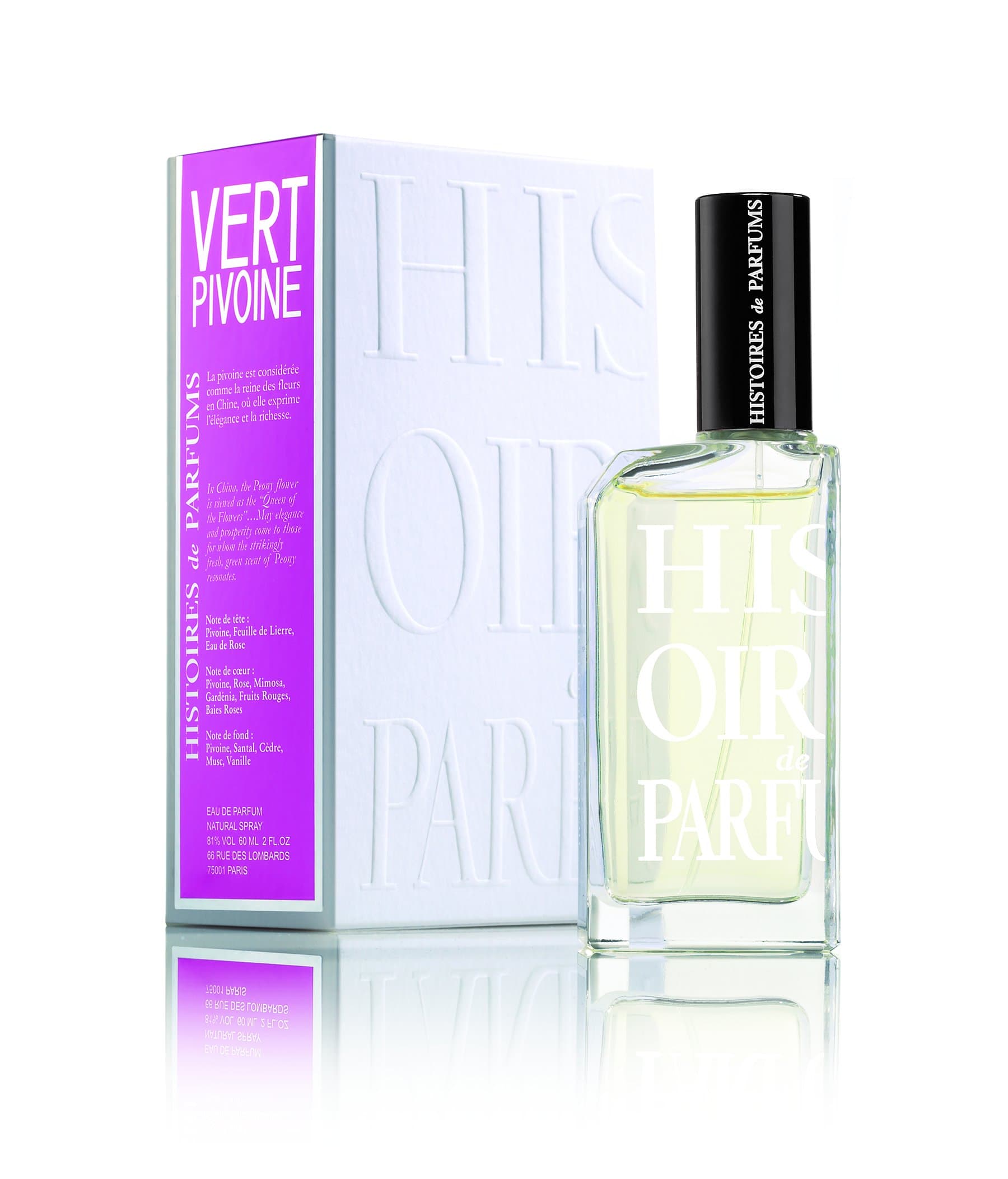 Histoire de Parfums, Coul Vert PIVOI Eau de Parfum Vaporisateur 60 ml 60 ml