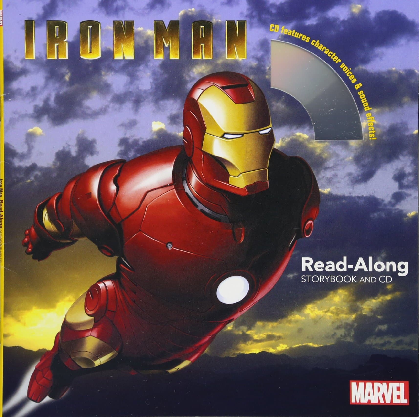 Iron Man Read-Along Storybook and CD Paperback – April 5, 2016