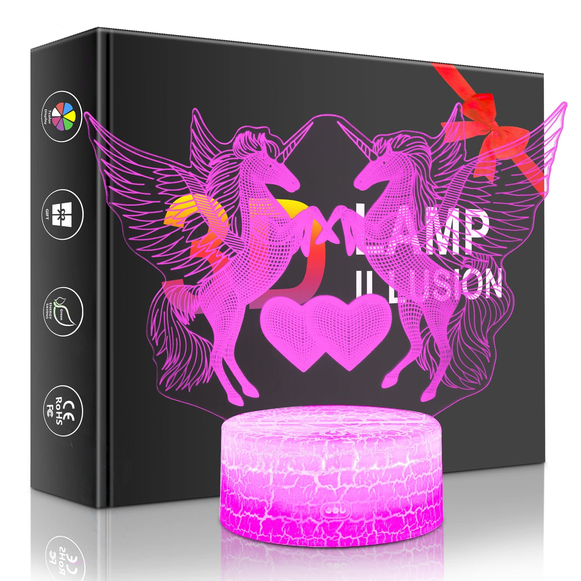 Unicorn Lamp Unicorns Gifts for Girls,Unicorn Night Light 16 Color Change Remote Control &Touch Control As Girls Christmas Gift Brithday Gift Or Other Holiaday Gift