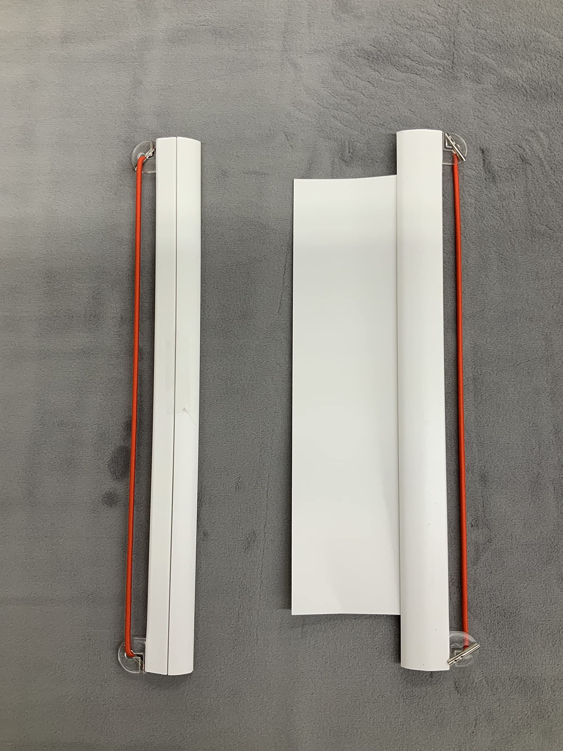 Generic Renae's Red E Edge Snappers 12" Red E Edge Pack of 2 White