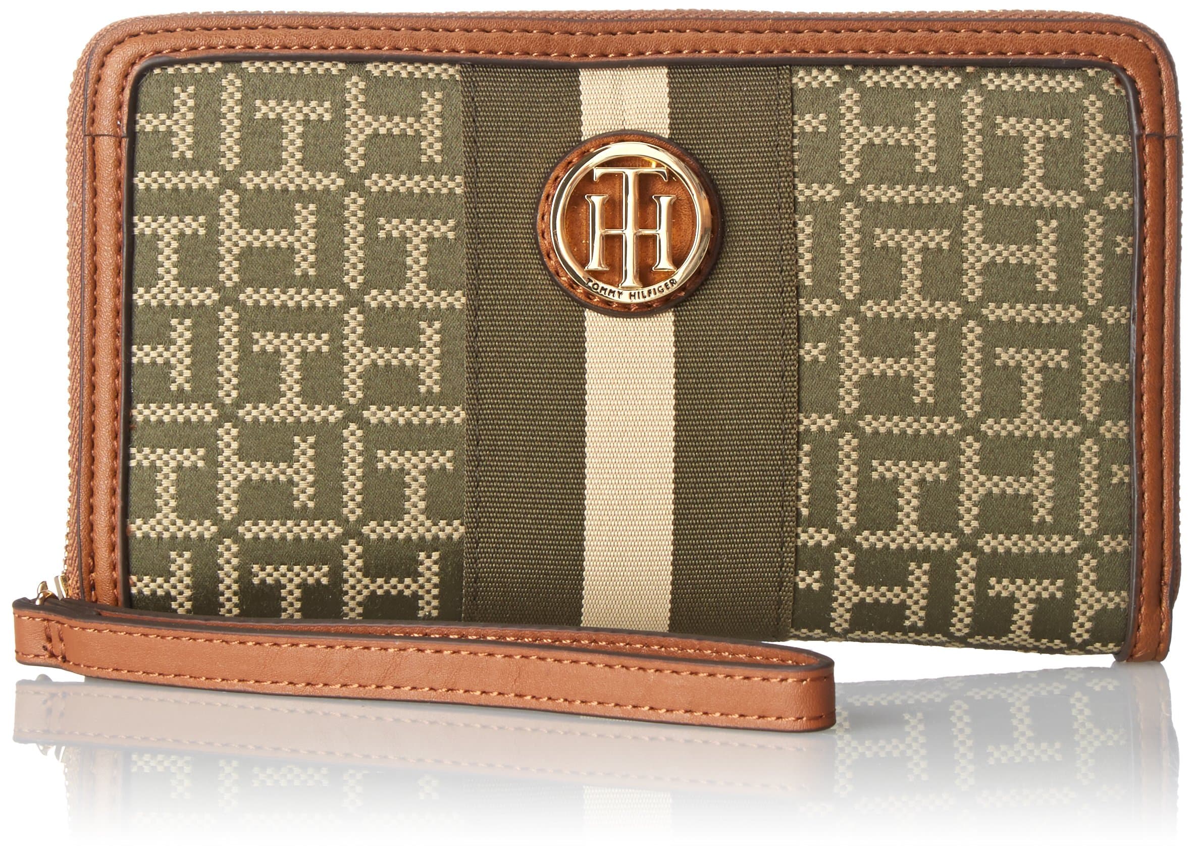 Tommy Hilfiger Signature Jacq Wristlet