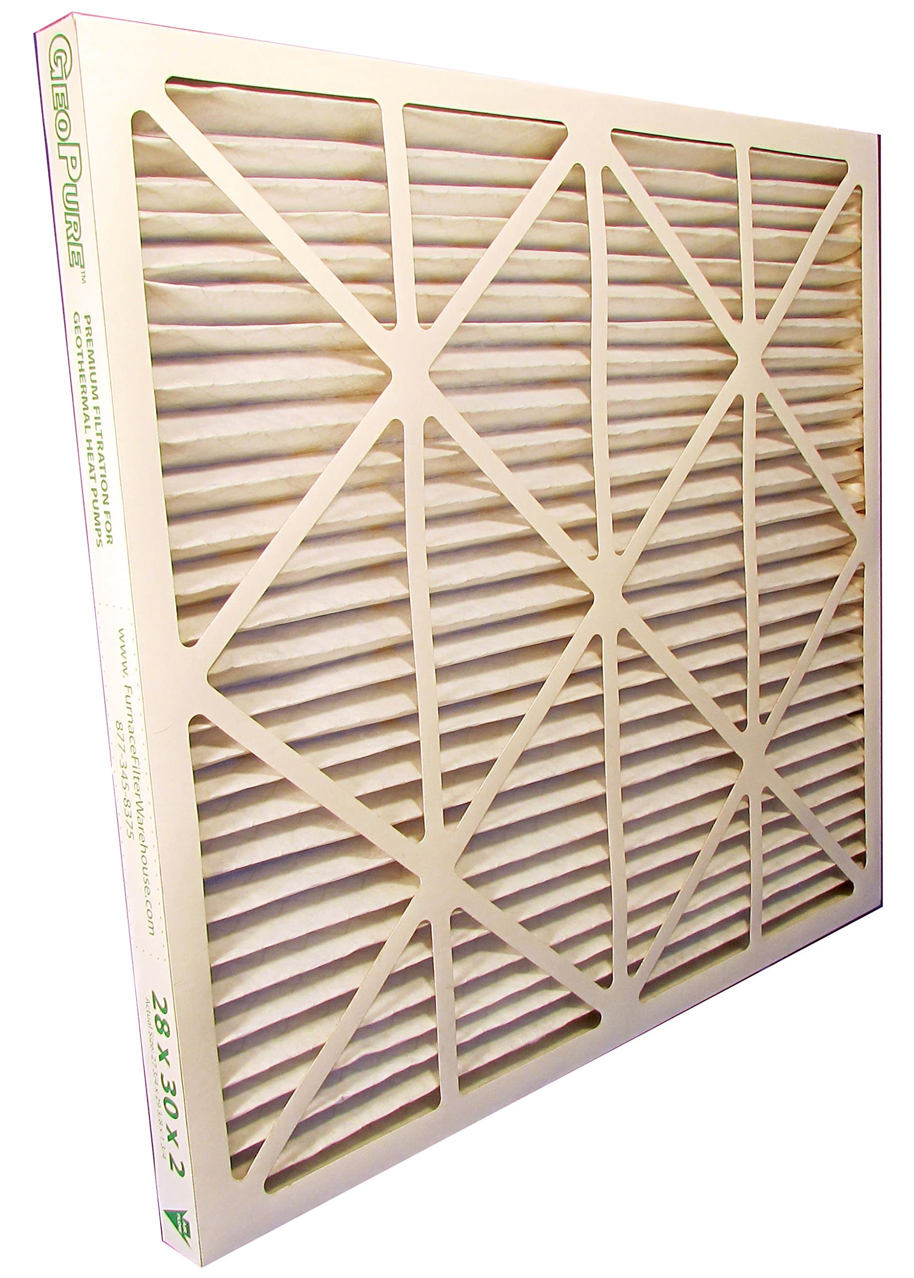 28x30x2 MERV 8 GeoPure Geothermal Air Filter (pack of 4)