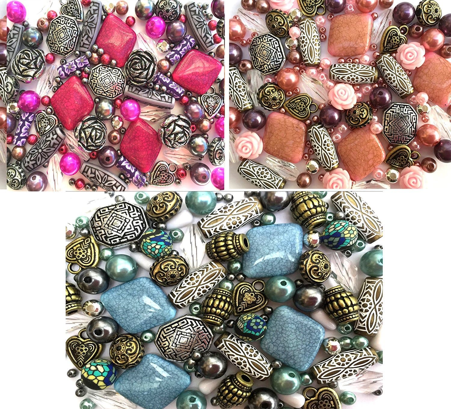 A beautiful Selection of Mixed Jewelry Making Beads