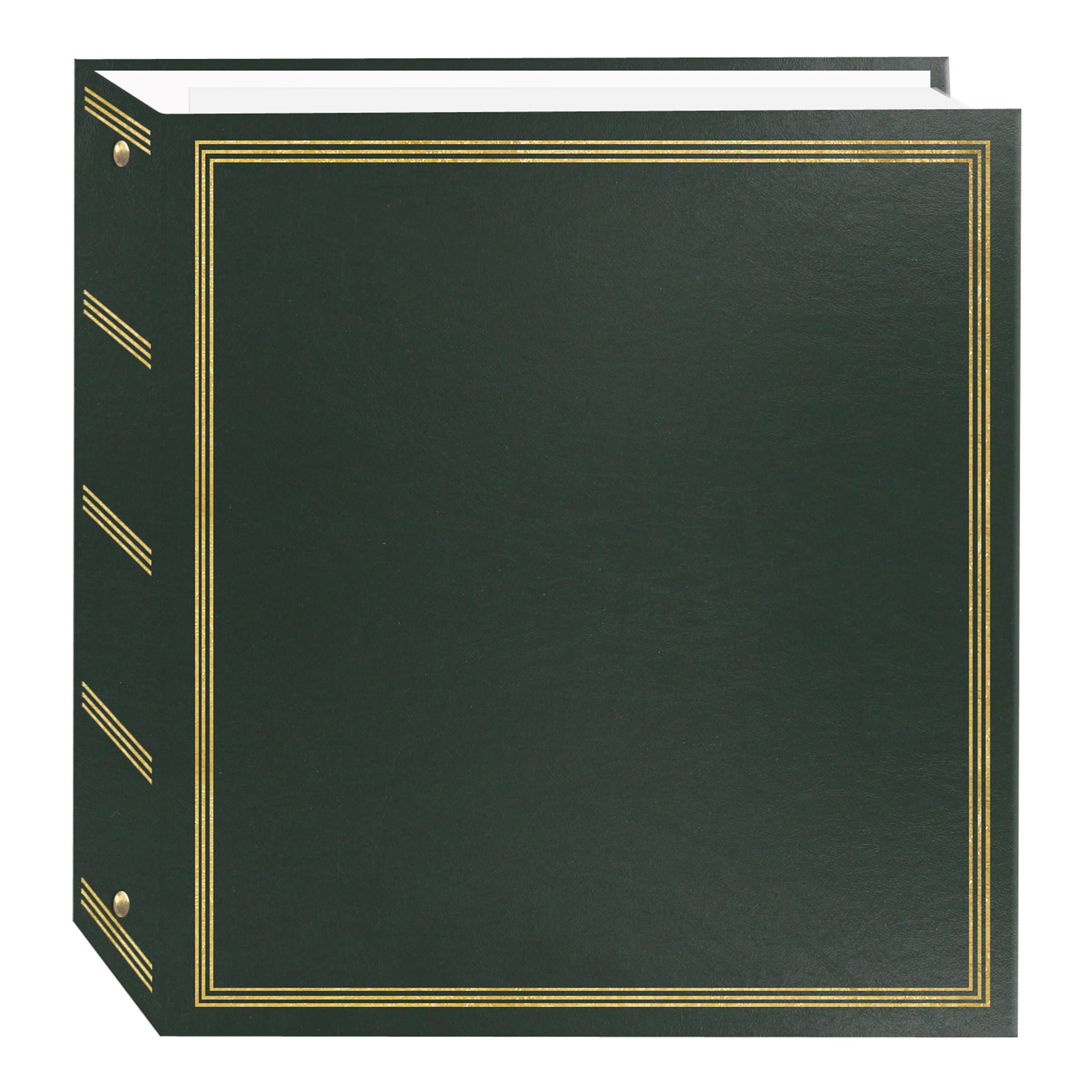 Pioneer Photo AlbumsTR-100/HG TR-100 Hunter Green Magnetic 3-Ring Photo Album 100 Page